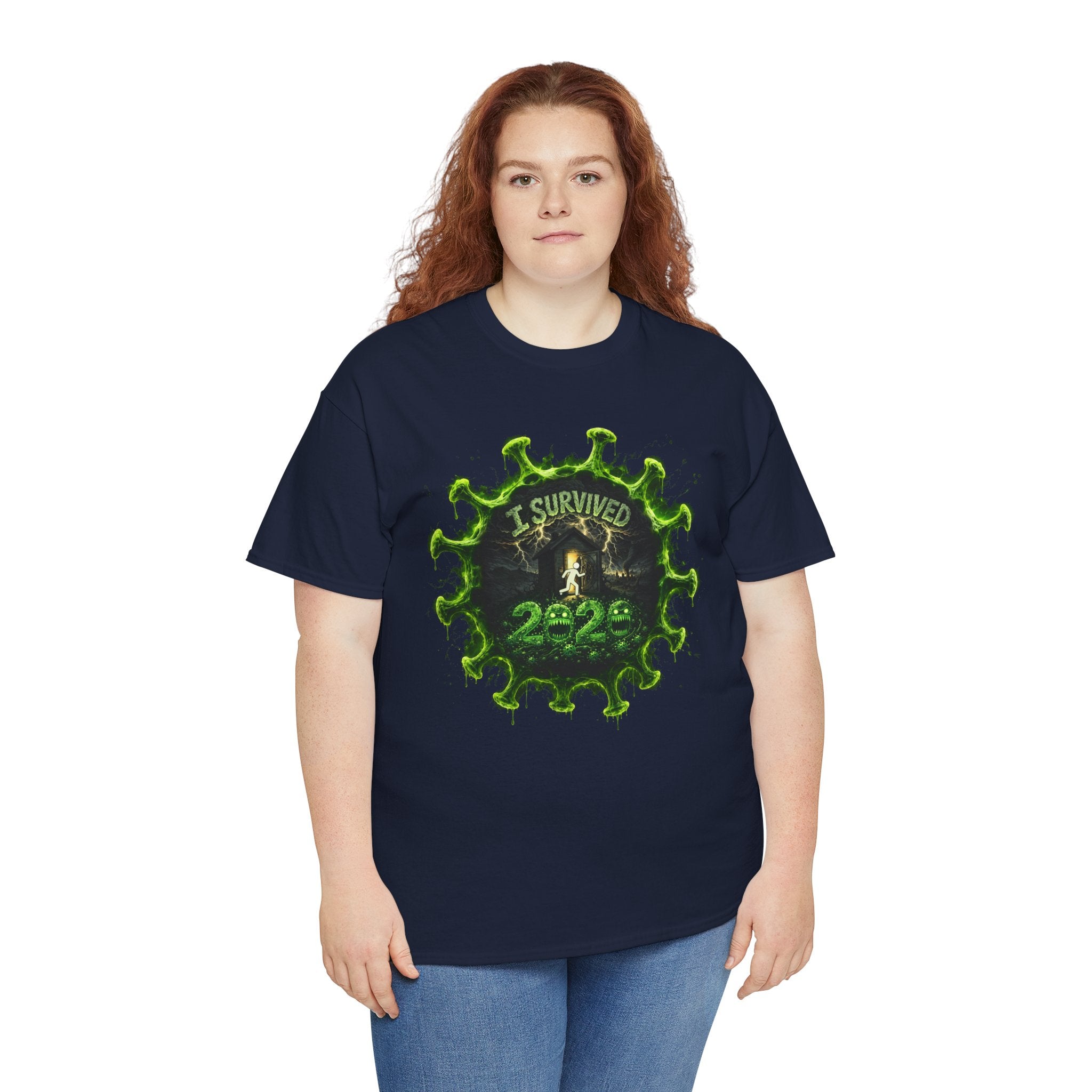 I Survived 2020 — Director's Cut S1:E5 "Delivery Doomsday" | Pandemic Edition Unisex Heavy Cotton Tee