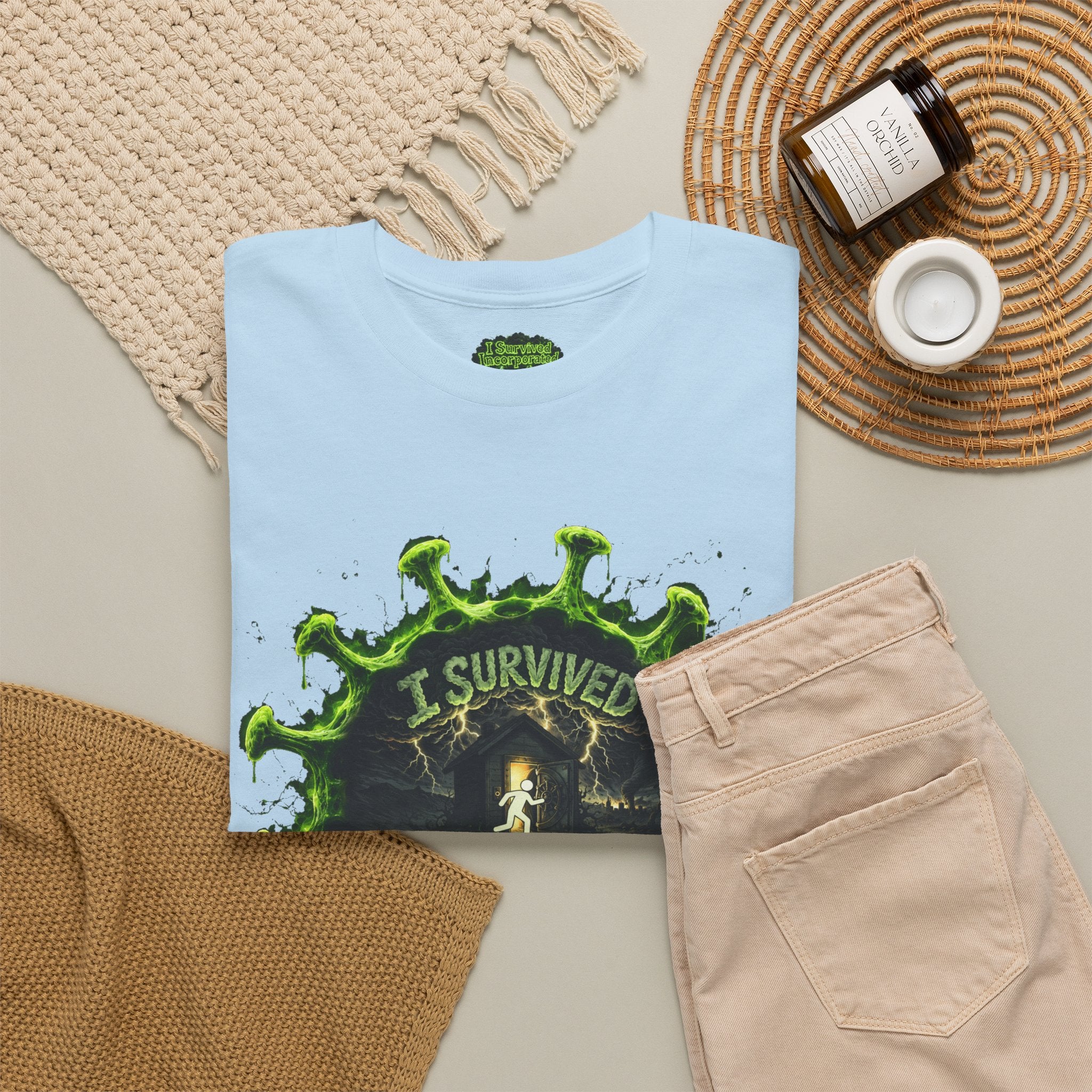 I Survived 2020 — Director's Cut S1:E2 "The Coming of COVID" | Pandemic Edition Unisex Heavy Cotton Tee (SPECIAL EDITION)