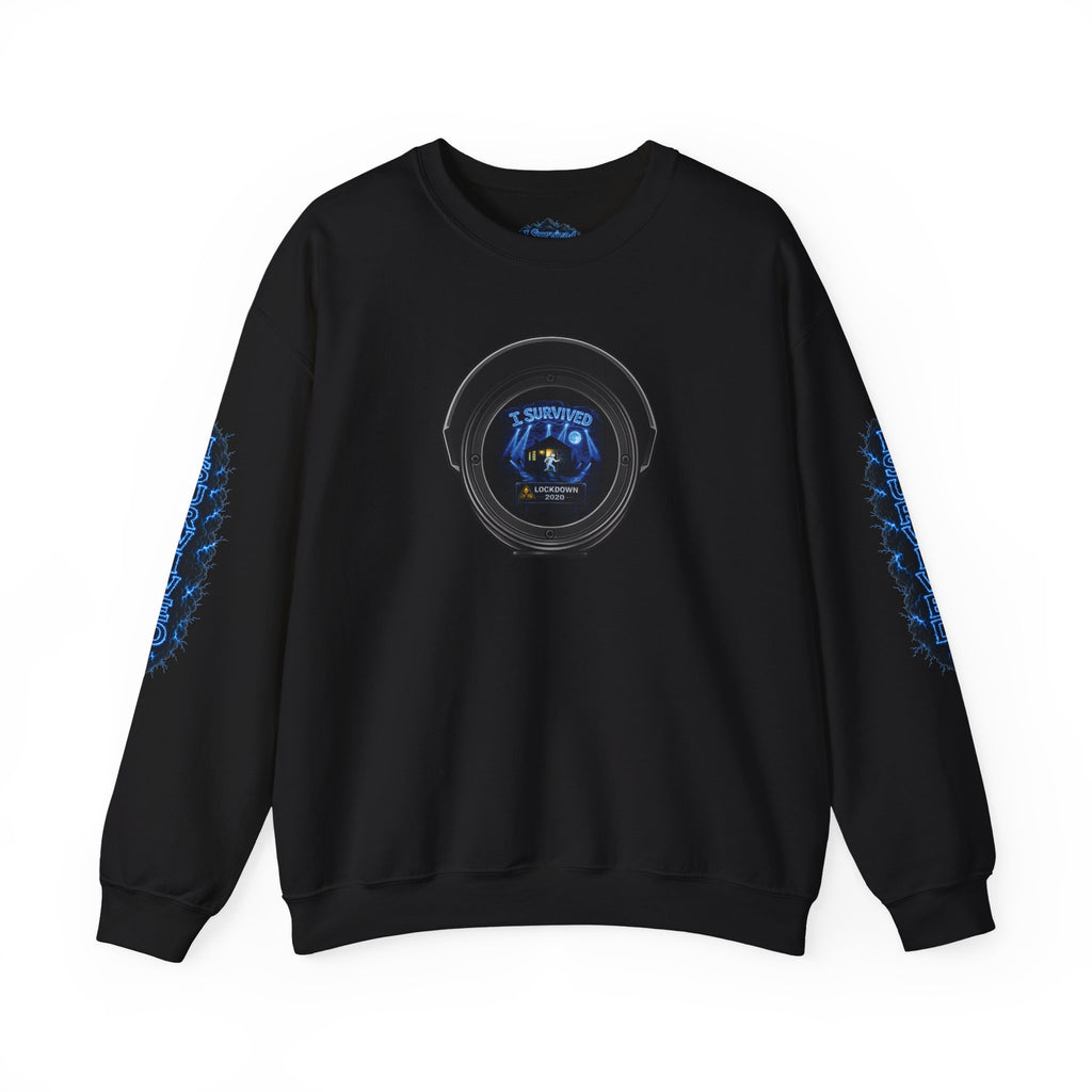 I Survived 2020 —  LOCKDOWN S3:E1: Director's Cut Special Edition "Quarantine" Unisex Heavy Blend™ Crewneck Sweatshirt