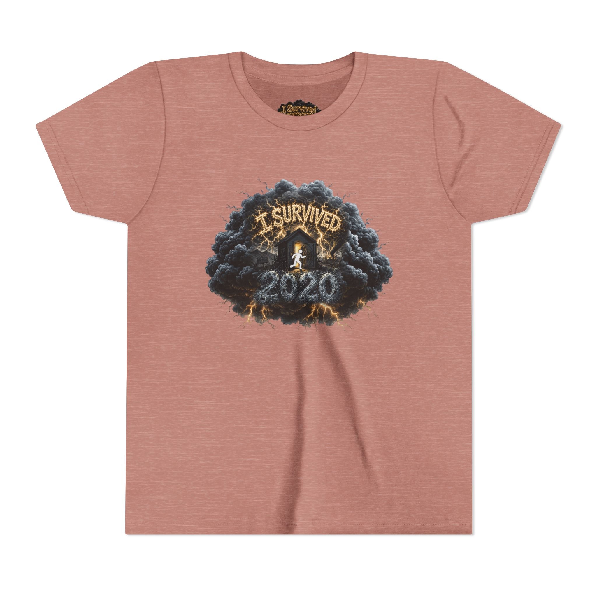 I Survived 2020 — Original PILOT Design: Director's Cut Youth Short Sleeve Tee