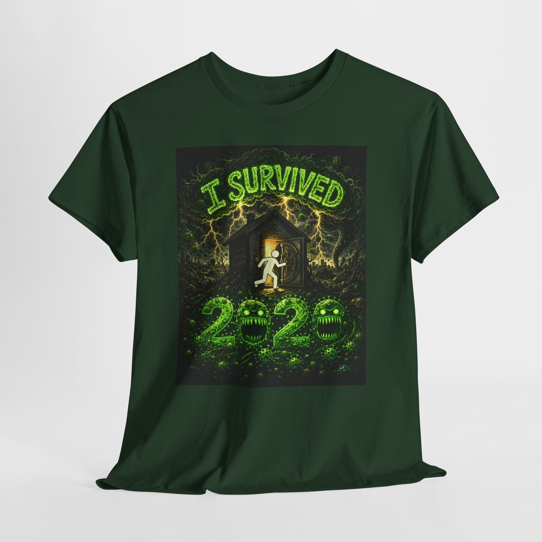 I Survived 2020 — S1:E5 "Delivery Doomsday" | Pandemic Edition Unisex Heavy Cotton Tee