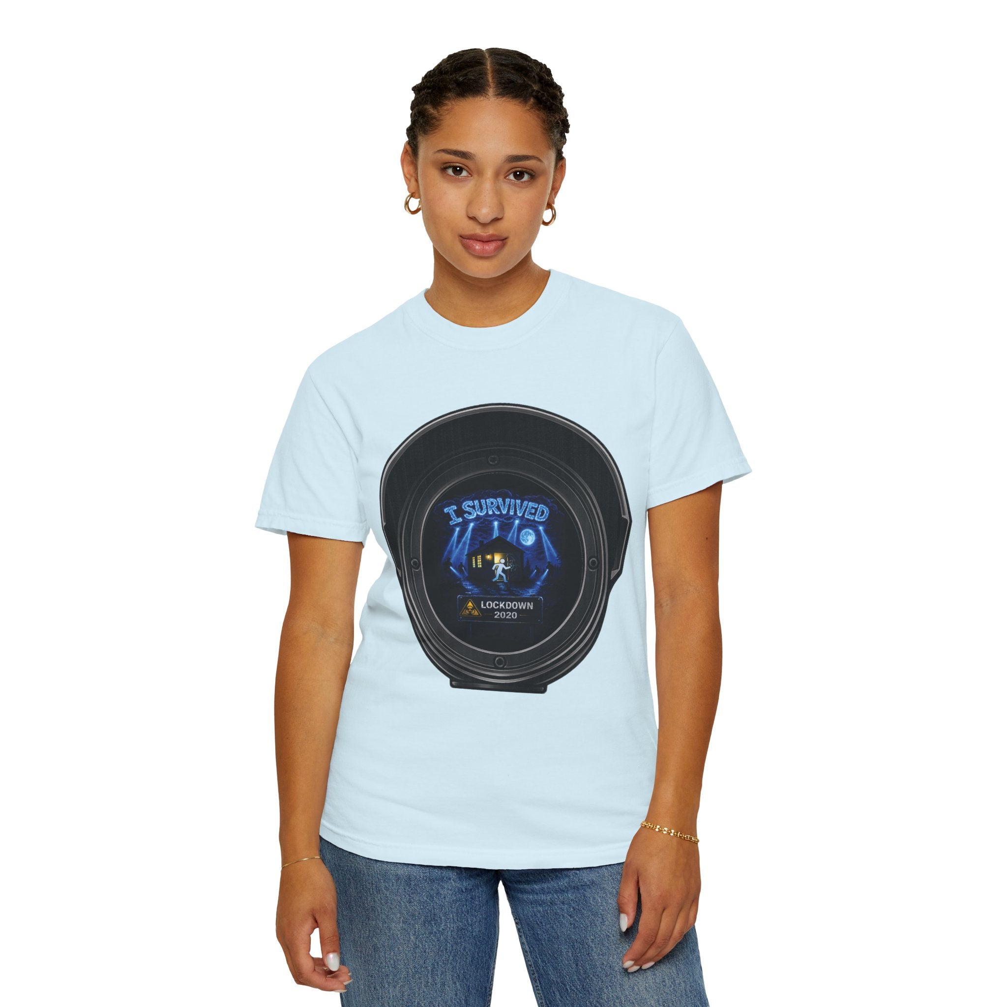 I Survived 2020 — Director's Cut S3:E2 "Dating Under Lockdown" | Lockdown Edition Documentary Unisex Garment-Dyed T-shirt