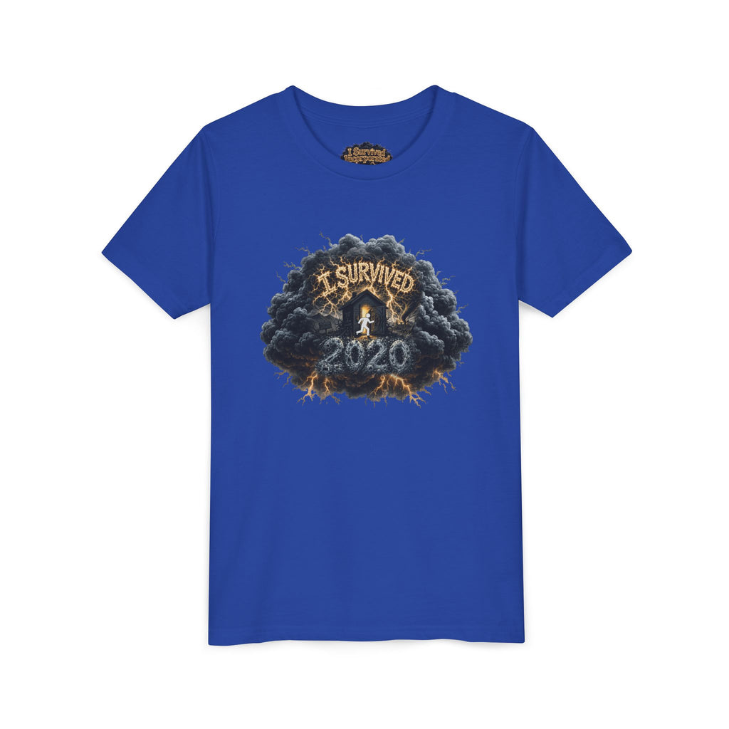 I Survived 2020 — Director's Cut Original Design Teaser Tee | Season 1 Premiere Drop Youth Short Sleeve Tee