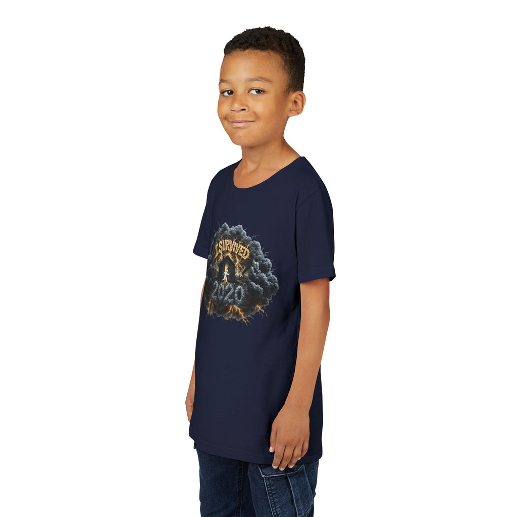 I Survived 2020 — Director's Cut Original Design Teaser Tee | Season 1 Premiere Drop Youth Short Sleeve Tee