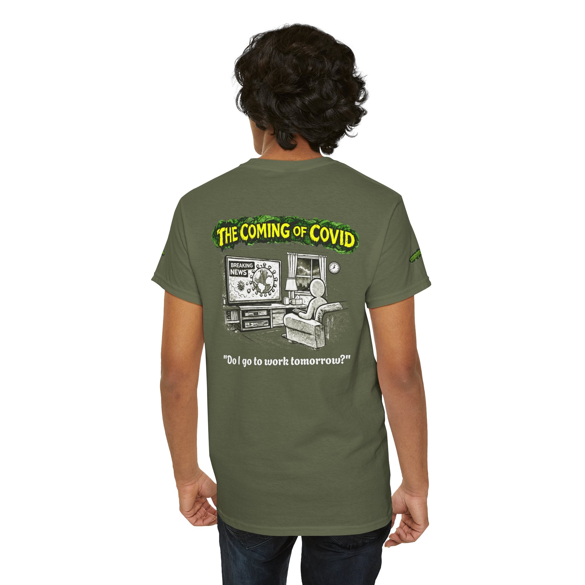 I Survived 2020 — PANDEMIC S1:E2: Director's Cut Special Edition "The Coming of COVID" Unisex Heavy Cotton Tee