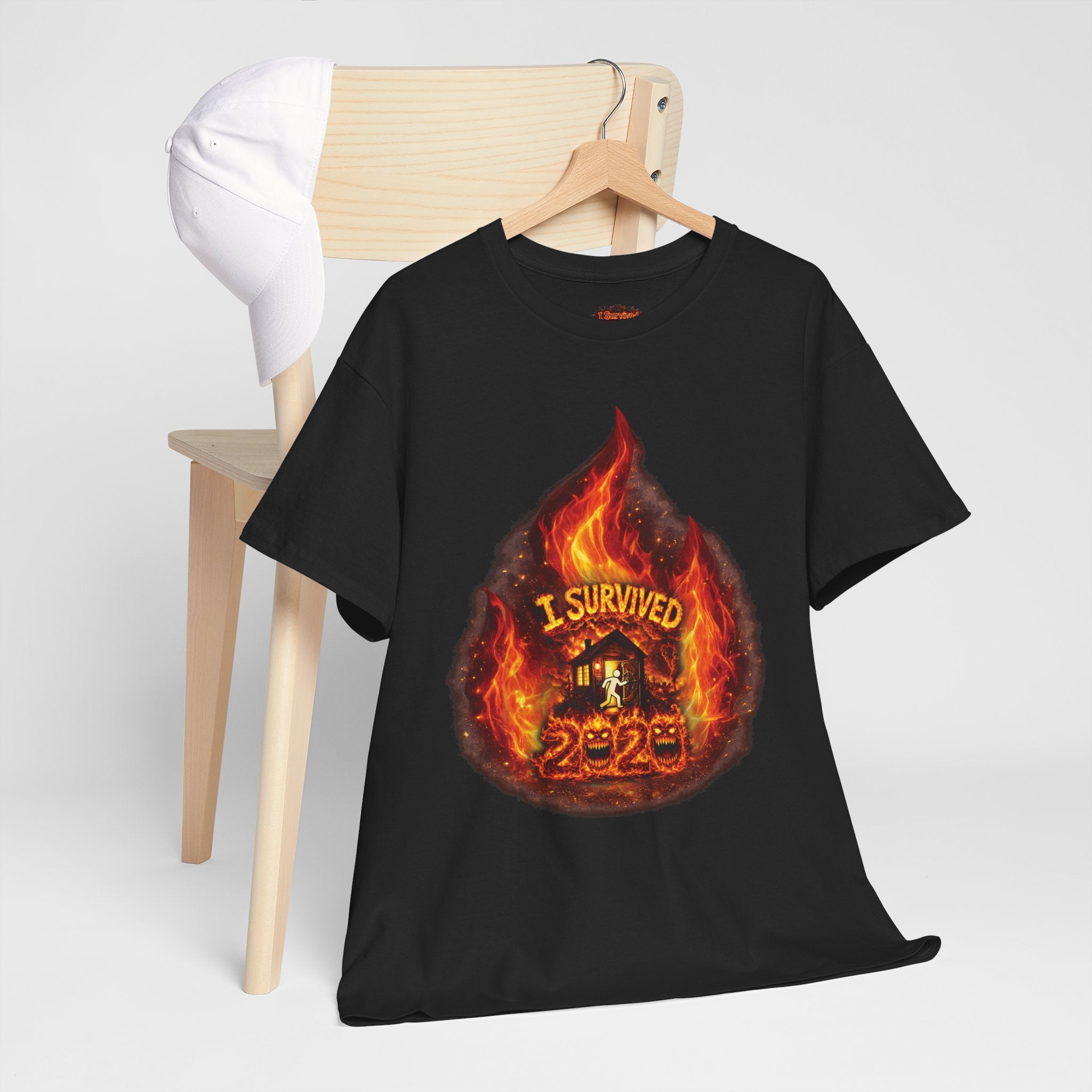 I Survived 2020 — Director's Cut S2:E3 "The California Wildfires" | Wildfire Edition Memorial Unisex Heavy Cotton Tee