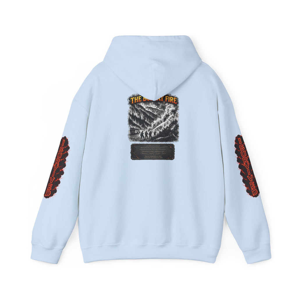 I Survived 2020 — Director's Cut S2:E2 "The Bobcat Fire" | Wildfire Edition Memorial Hoodie Sweatshirt