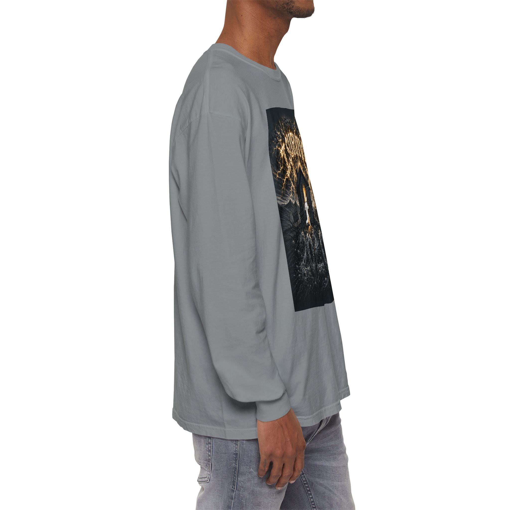 I Survived 2020 — Original PILOT Design Unisex Garment-Dyed Long Sleeve Tee
