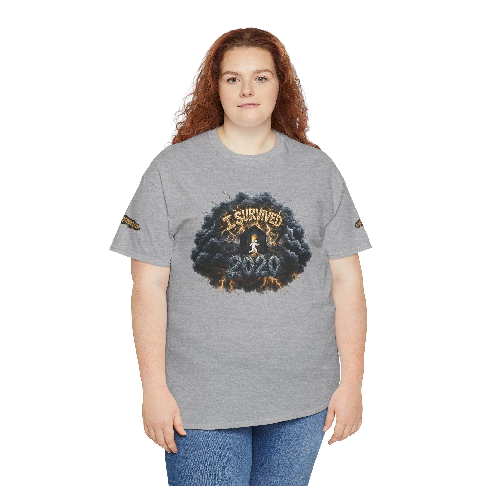 I Survived 2020 — Director's Cut Original Design Teaser Tee | Season 1 Premiere Drop Unisex Heavy Cotton Tee (SPECIAL EDITION)