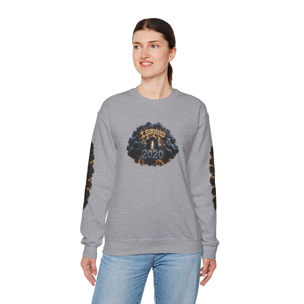 I Survived 2020 — Original PILOT Design: Director's Cut Special Edition Unisex Heavy Blend™ Crewneck Sweatshirt