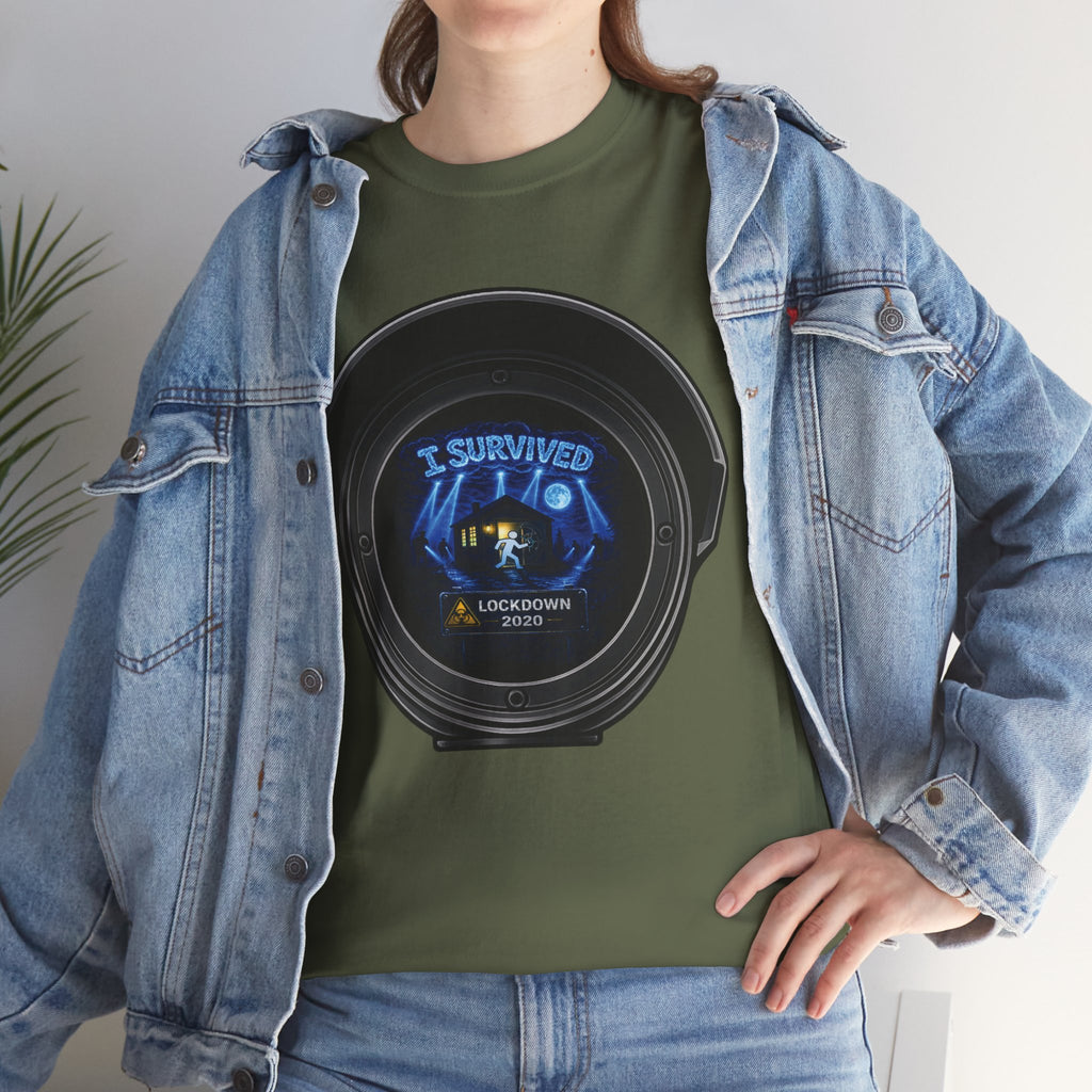 I Survived 2020 — Director's Cut S3:E1 "Quarantine" | Lockdown Edition Documentary Unisex Heavy Cotton Tee (SPECIAL EDITION)