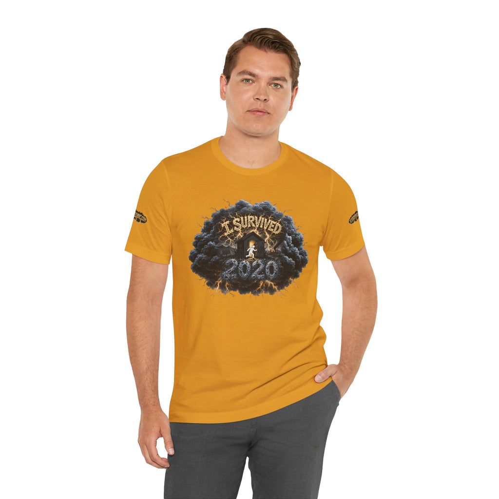 I Survived 2020 — Director's Cut Original Design Teaser Tee | Season 1 Premiere Drop Unisex Jersey Short Sleeve Tee