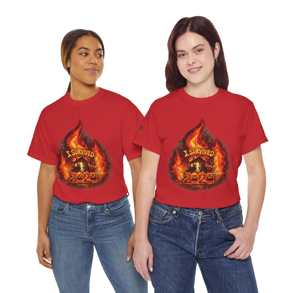 I Survived 2020 — Director's Cut S2:E2 "The Bobcat Fire" | Wildfire Edition Memorial Unisex Heavy Cotton Tee (SPECIAL EDITION)