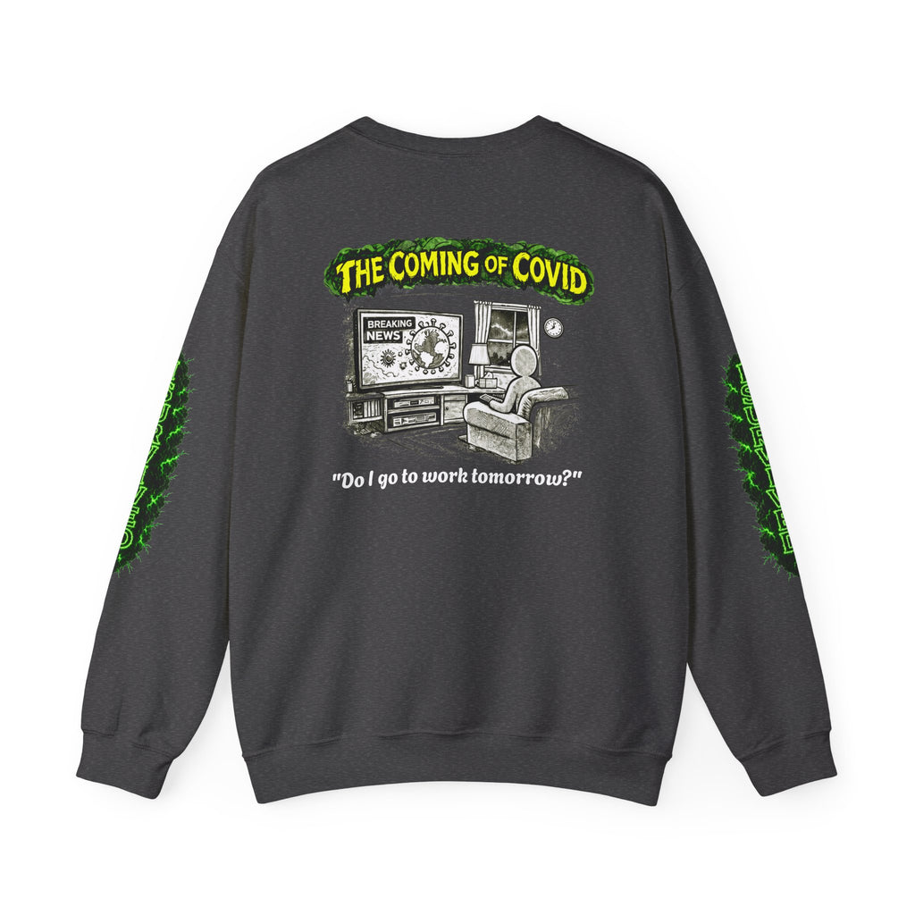I Survived 2020 — PANDEMIC S1:E2: Director's Cut "The Coming of COVID" Unisex Heavy Blend™ Crewneck Sweatshirt