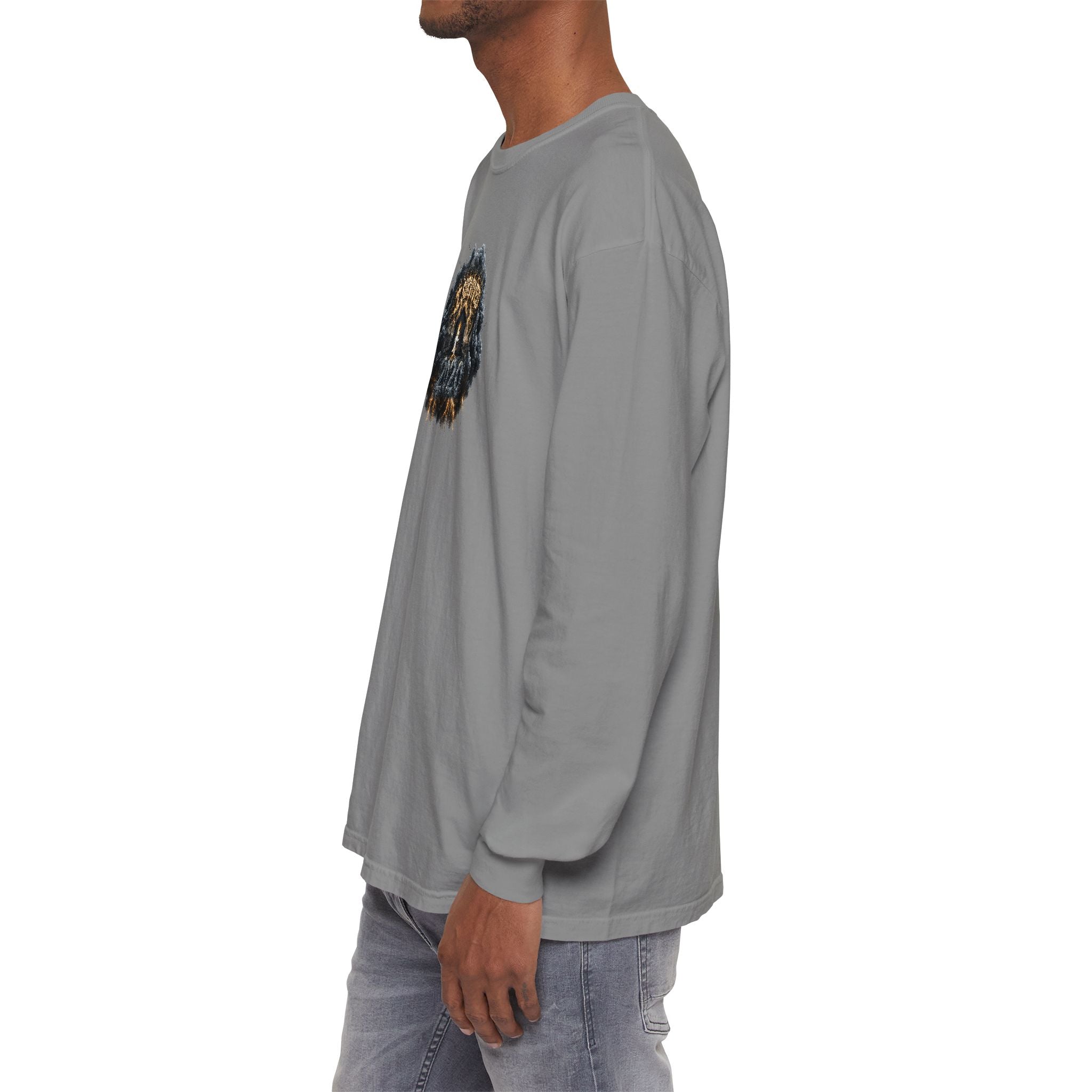 I Survived 2020 — Original PILOT Design: Director's Cut Unisex Garment-Dyed Long Sleeve T-Shirt