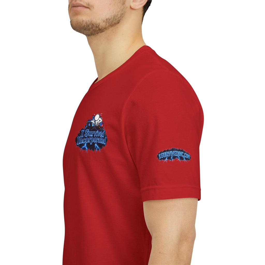I Survived 2020 — "Please Stand By" Test Pattern Tee Lockdown Special Edition Summer Exclusive Unisex Jersey Short Sleeve Tee