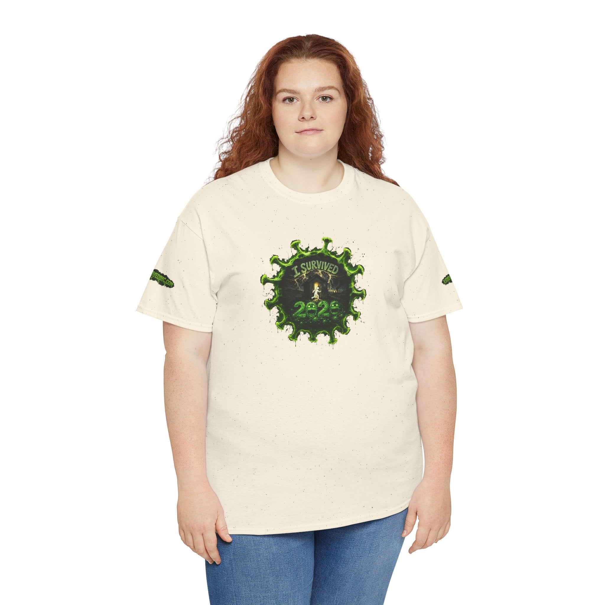 I Survived 2020 — PANDEMIC S1:E2: Director's Cut Special Edition "The Coming of COVID" Unisex Heavy Cotton Tee