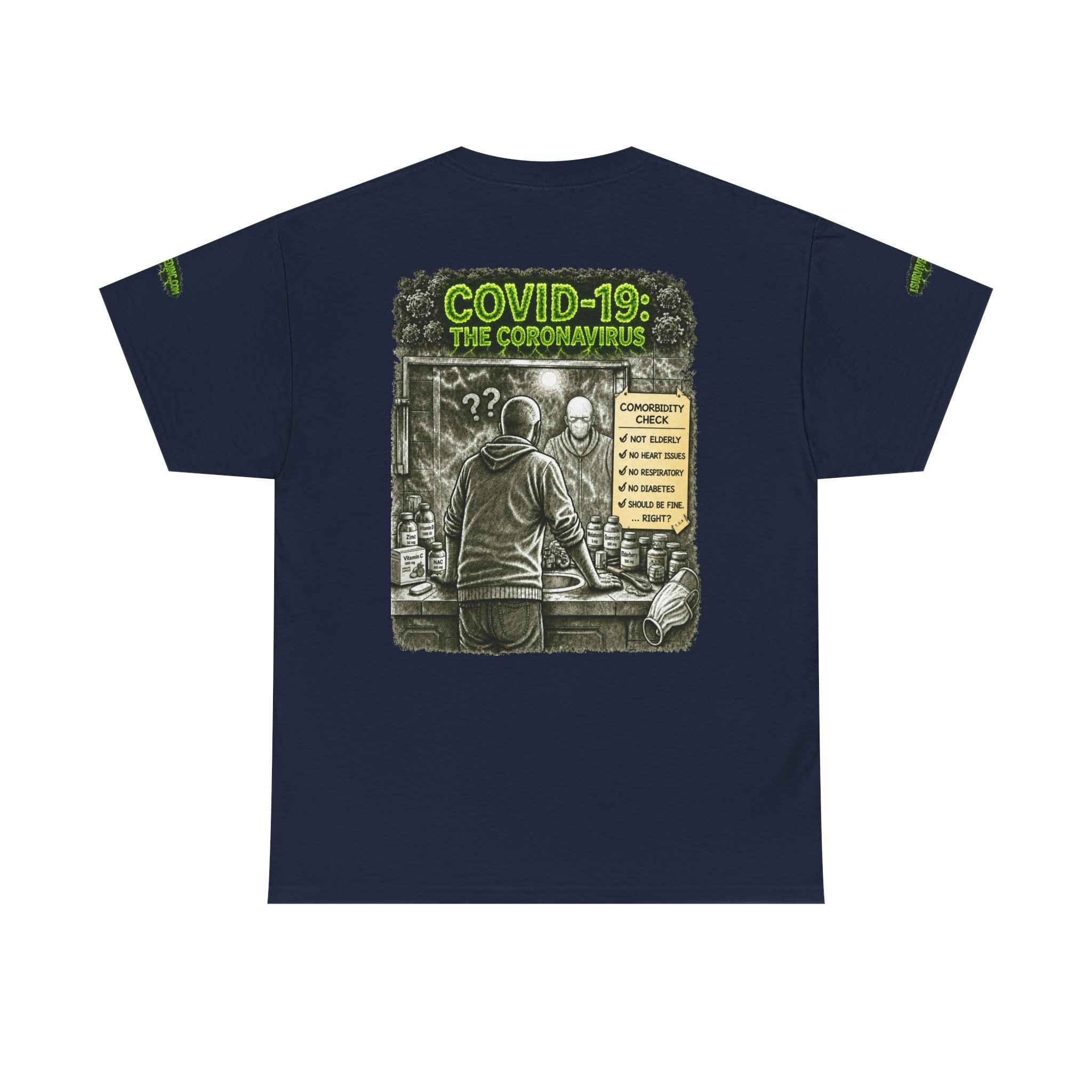 I Survived 2020 — PANDEMIC S1:E1: Director's Cut Special Edition "COVID-19: The Coronavirus" Unisex Heavy Cotton Tee