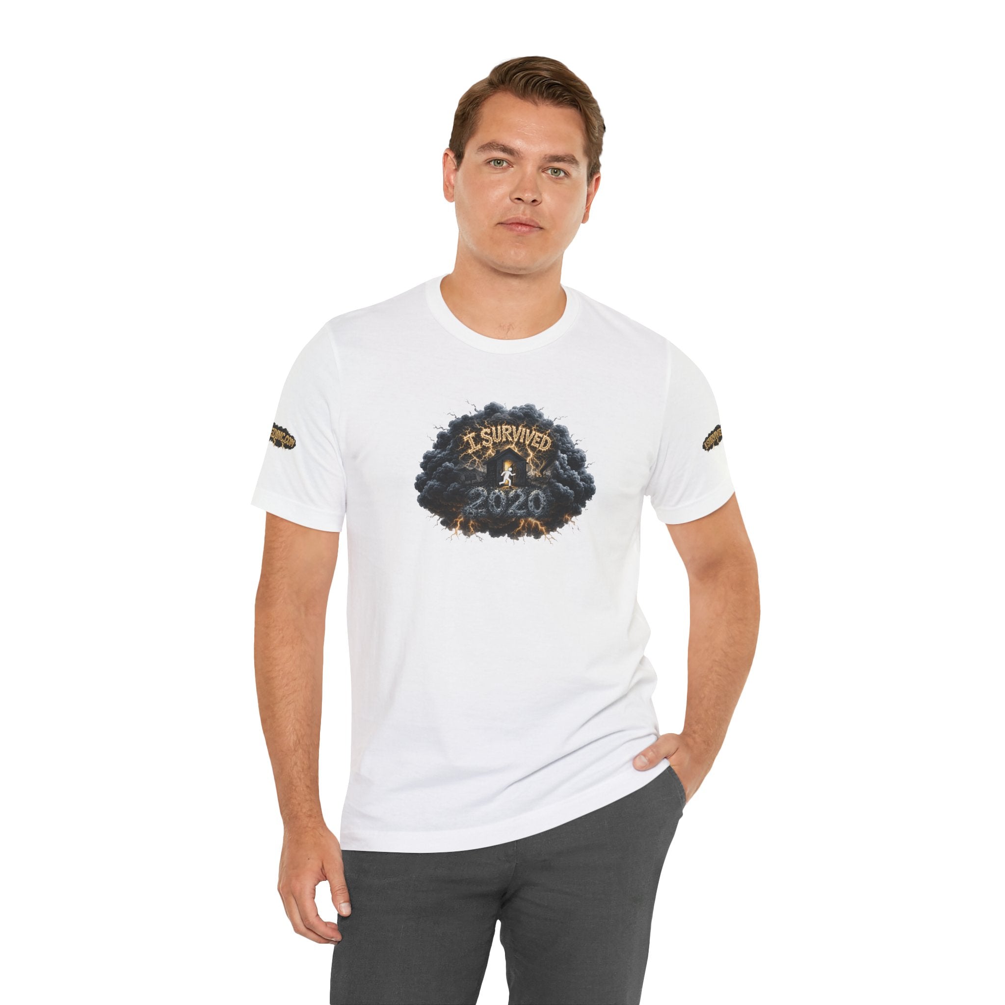 I Survived 2020 — Original PILOT Design: Director's Cut Unisex Jersey Short Sleeve Tee