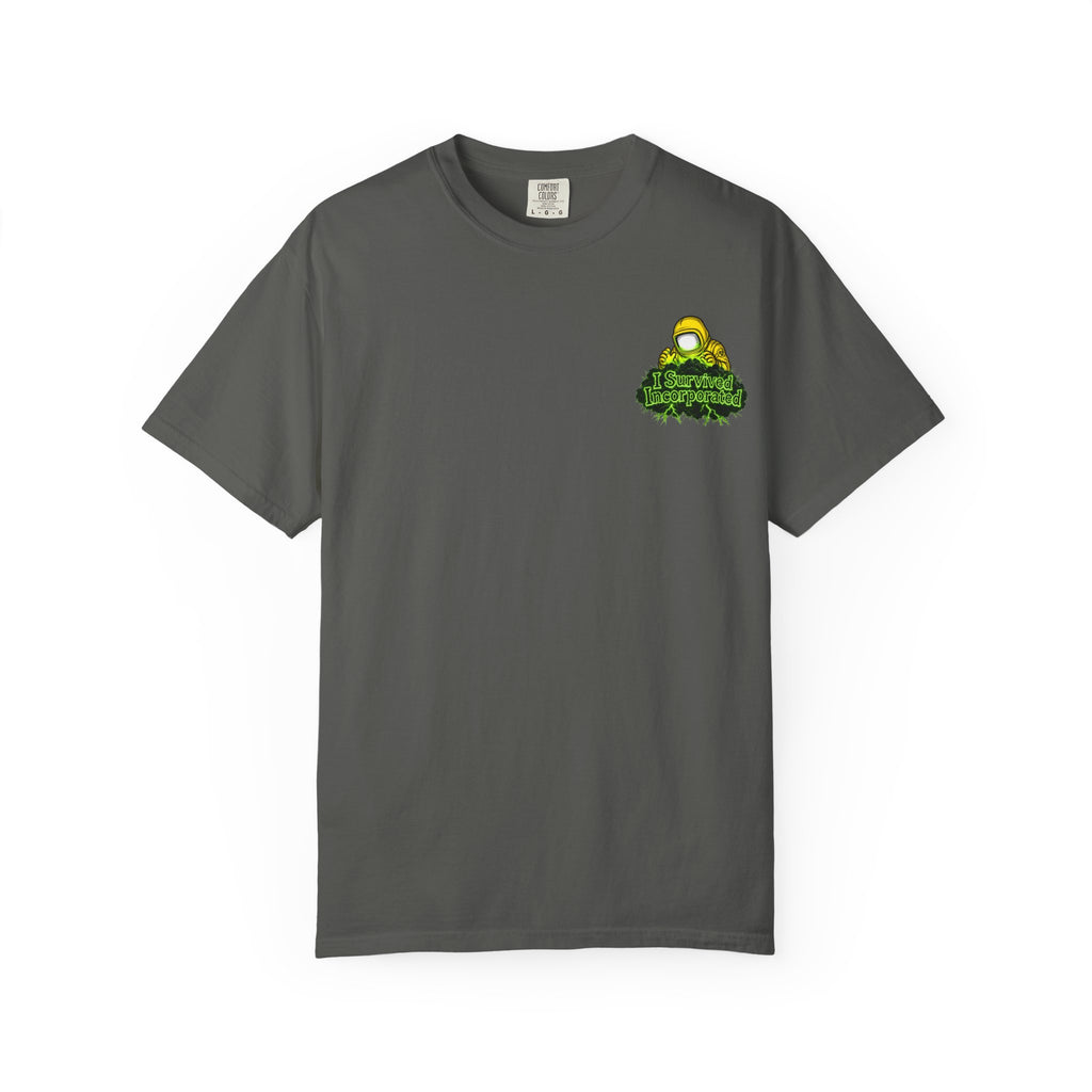 I Survived 2020 — "Please Stand By" Test Pattern Toxic Signal Tee Summer Premiere Unisex Garment-Dyed T-shirt
