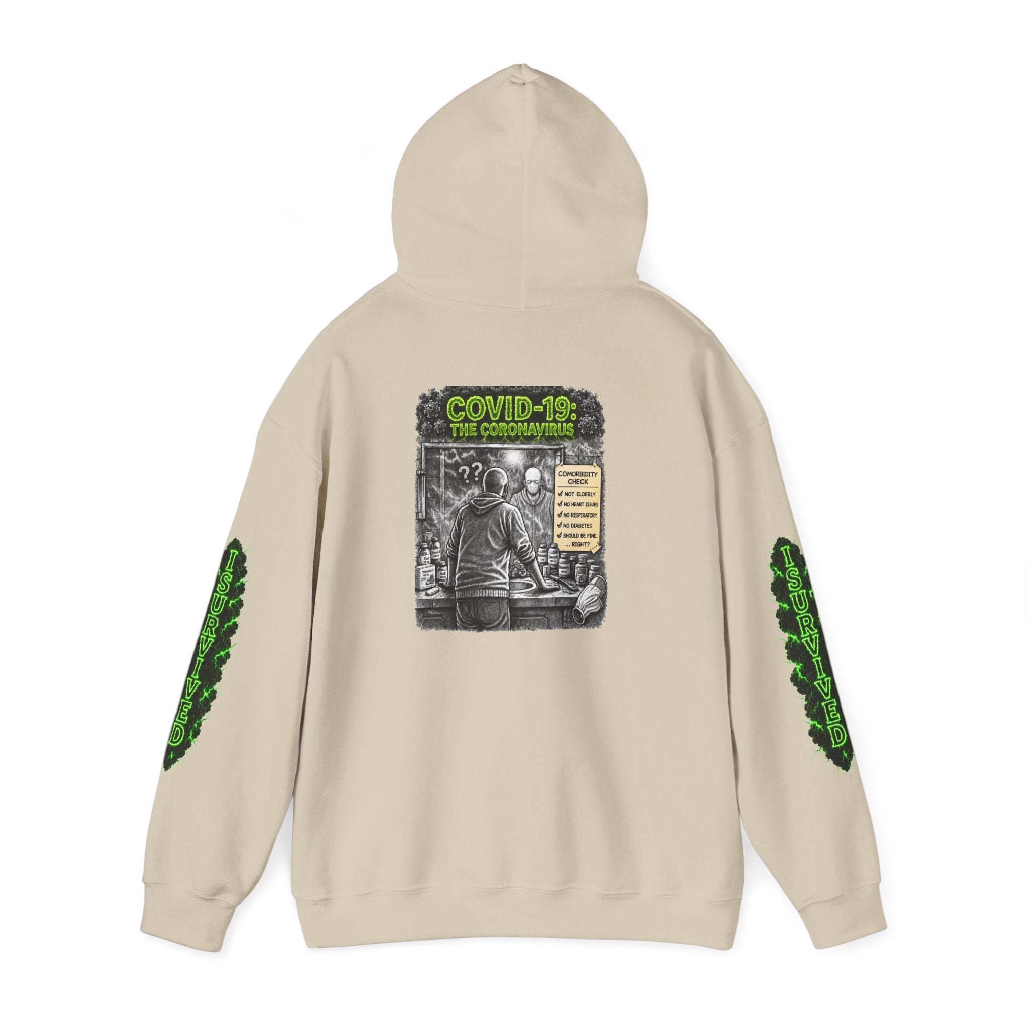 I Survived 2020 — Director's Cut S1:E1 "COVID-19: The Coronavirus" | Pandemic Edition Hoodie Sweatshirt