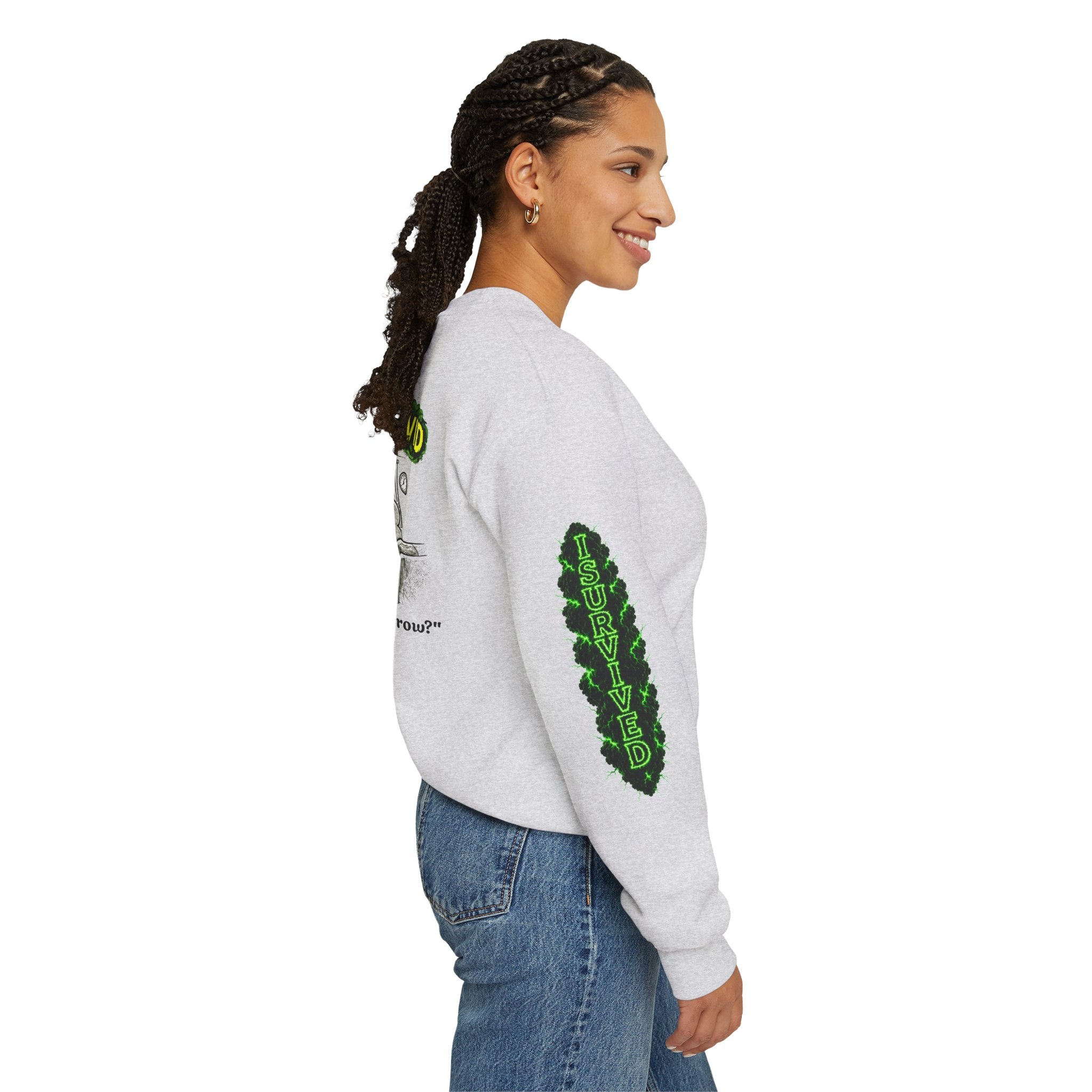 I Survived 2020 — PANDEMIC S1:E2: Director's Cut "The Coming of COVID" Unisex Heavy Blend™ Crewneck Sweatshirt