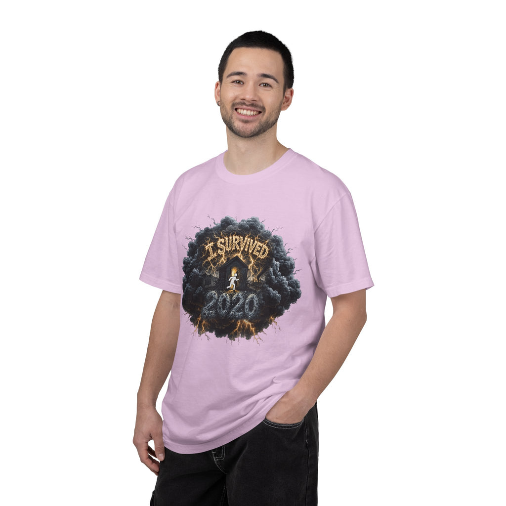 I Survived 2020 — Director's Cut Original Design Teaser Tee | Season 1 Premiere Drop Unisex Garment-Dyed T-shirt