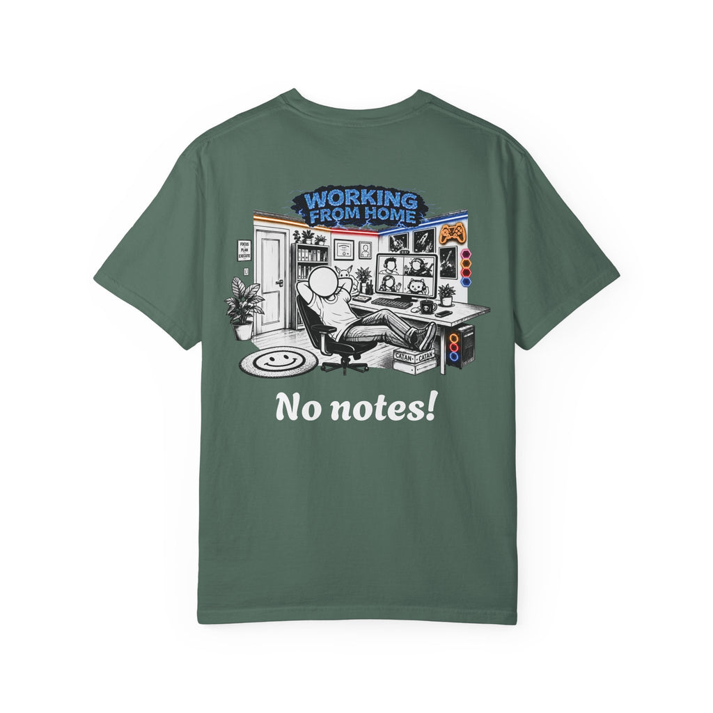 I Survived 2020 — LOCKDOWN S3:E4: "Working From Home" Unisex Garment-Dyed T-shirt