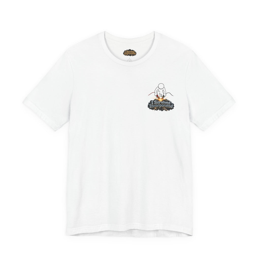 I Survived 2020 — "Please Stand By" Test Pattern Tee Summer Premier Unisex Jersey Short Sleeve Tee