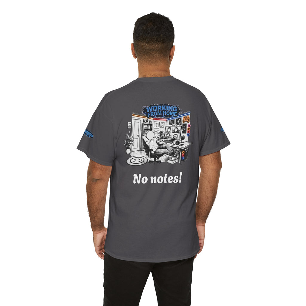 I Survived 2020 — LOCKDOWN S3:E3: Director's Cut Special Edition "Working From Home" Unisex Heavy Cotton Tee