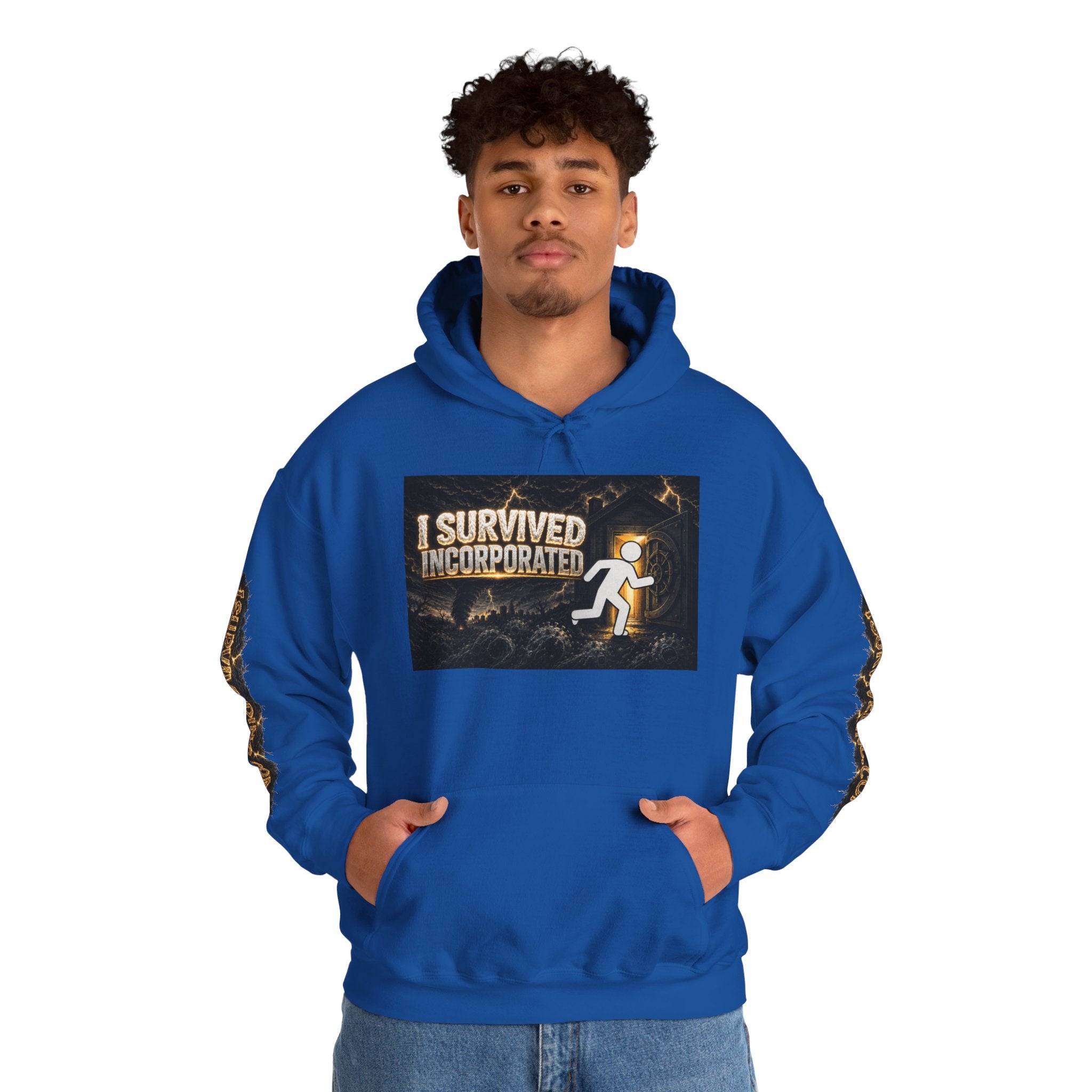 I Survived Incorporated Hoodie Sweatshirt – Original Design Teaser