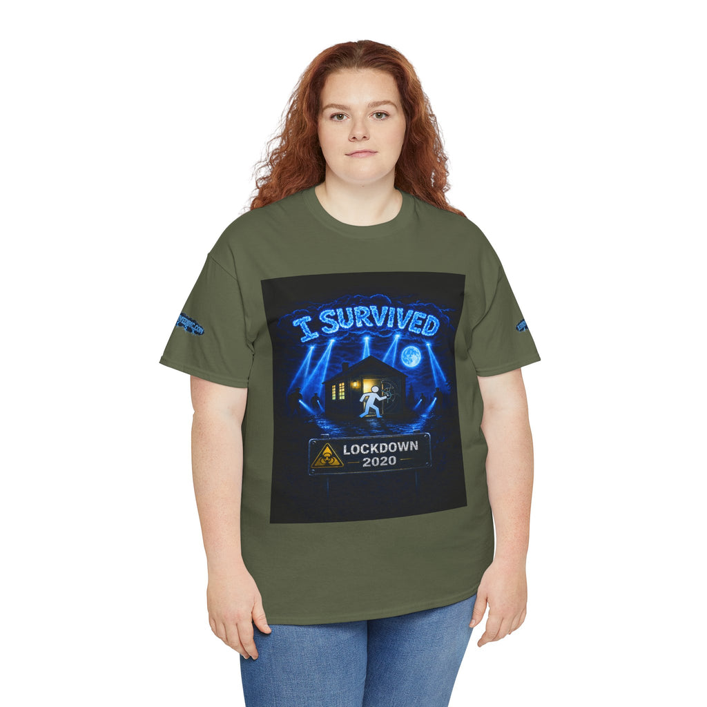 I Survived 2020 — S3:E3 "Remote Schooling" | Lockdown Edition Documentary Unisex Heavy Cotton Tee (SPECIAL EDITION)