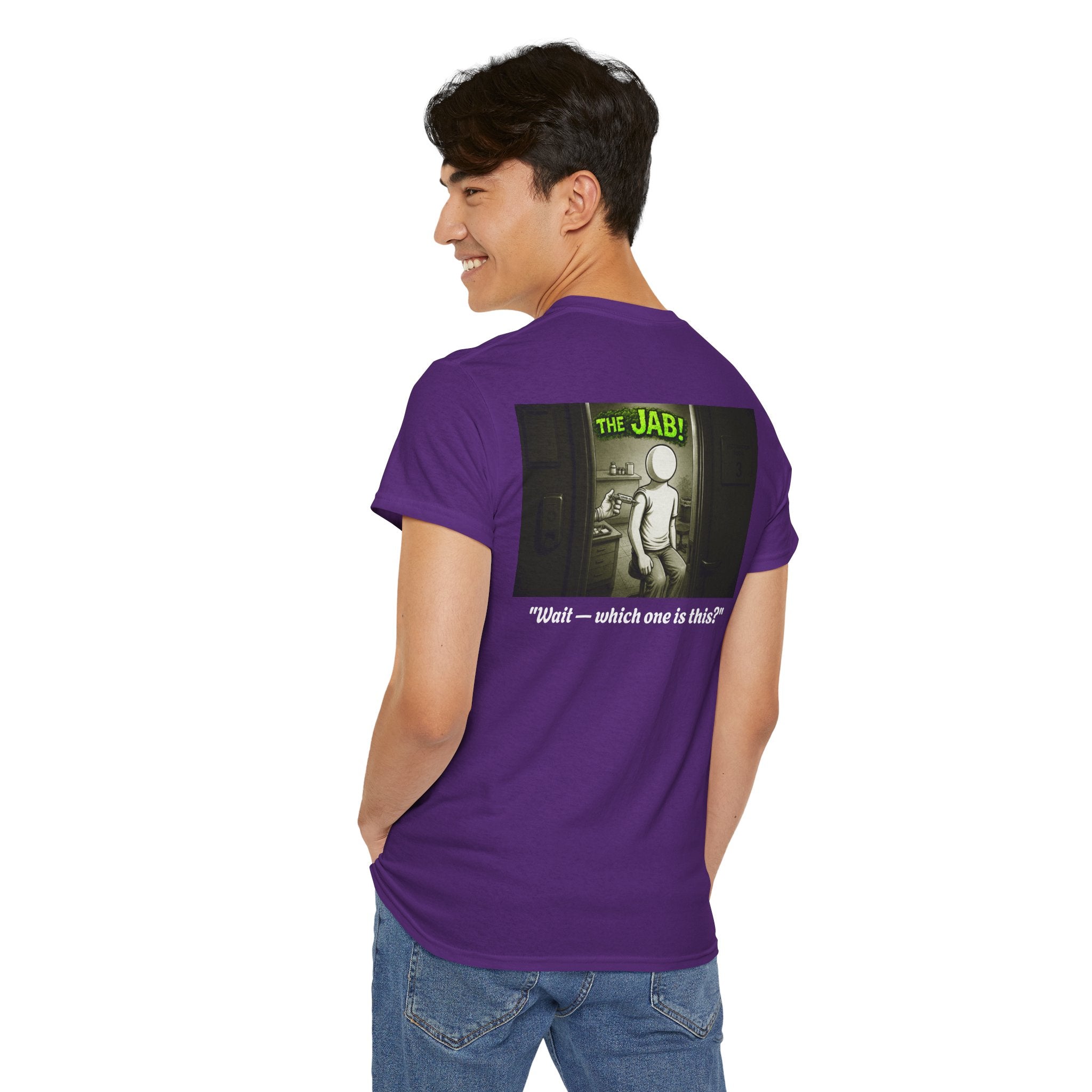 Sobreviví al 2020 — T1:E3 "¡La vacuna!" | Camiseta unisex de algodón grueso Edición Pandemia