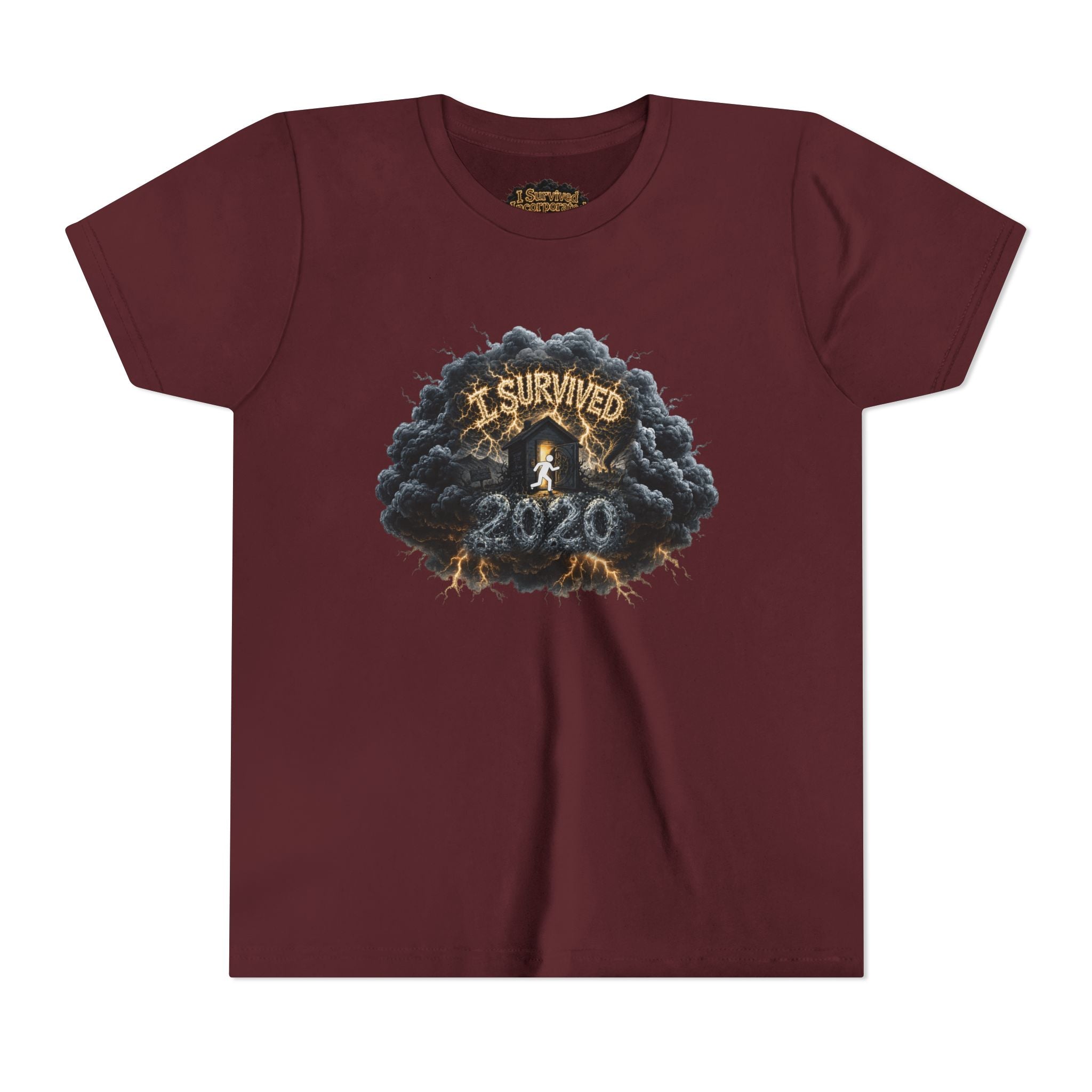 I Survived 2020 — Original PILOT Design: Director's Cut Youth Short Sleeve Tee