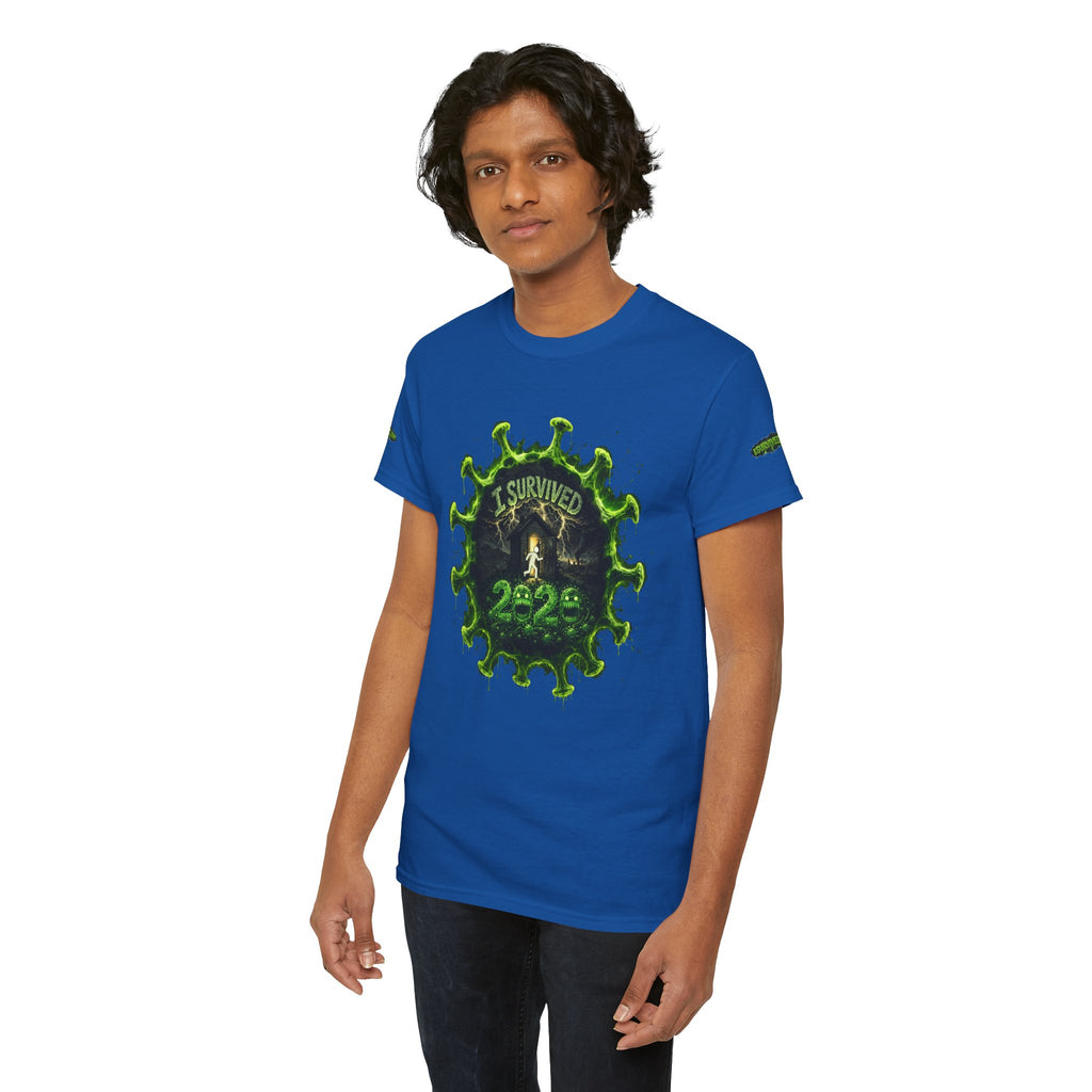 I Survived 2020 — Director's Cut S1:E1 "COVID-19: The Coronavirus" | Pandemic Edition Tee Unisex Garment-Dyed T-shirt (SPECIAL EDITION)