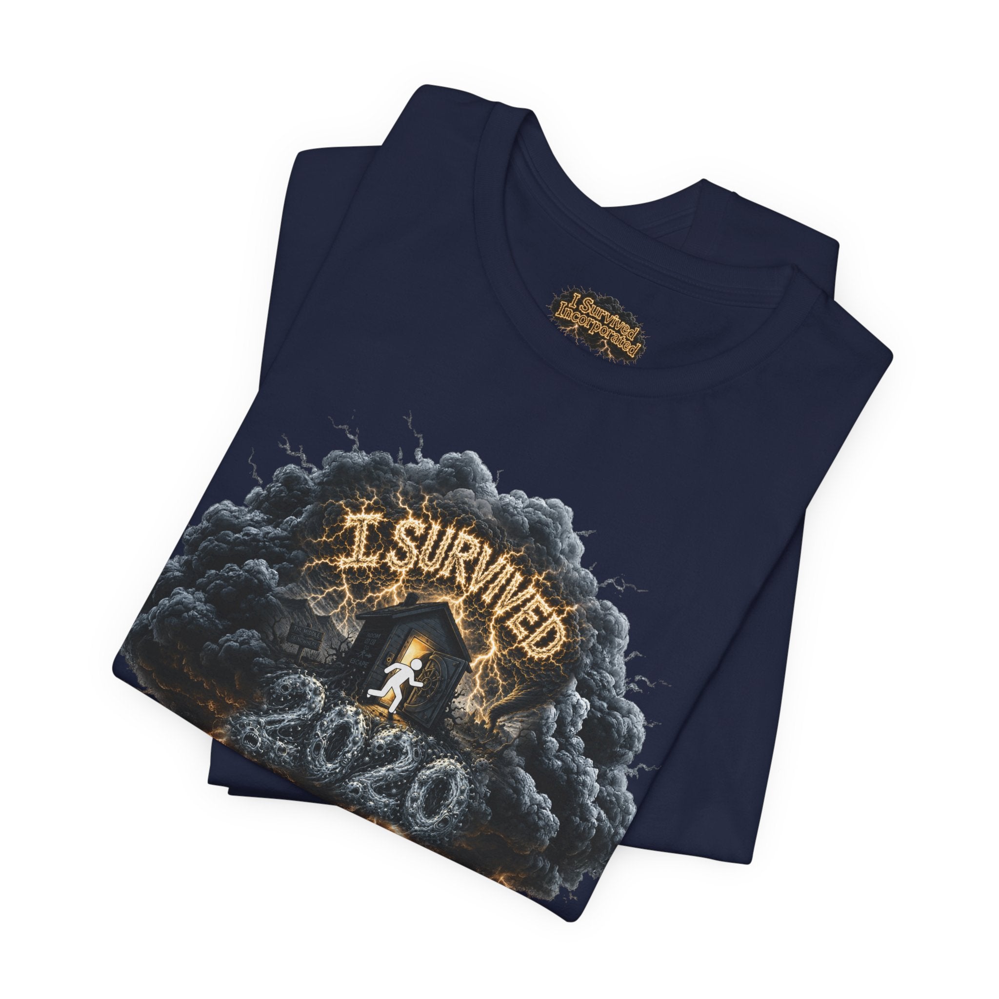 I Survived 2020 — Director's Cut Original Design Teaser Tee | Season 1 Premiere Drop Unisex Jersey Short Sleeve Tee