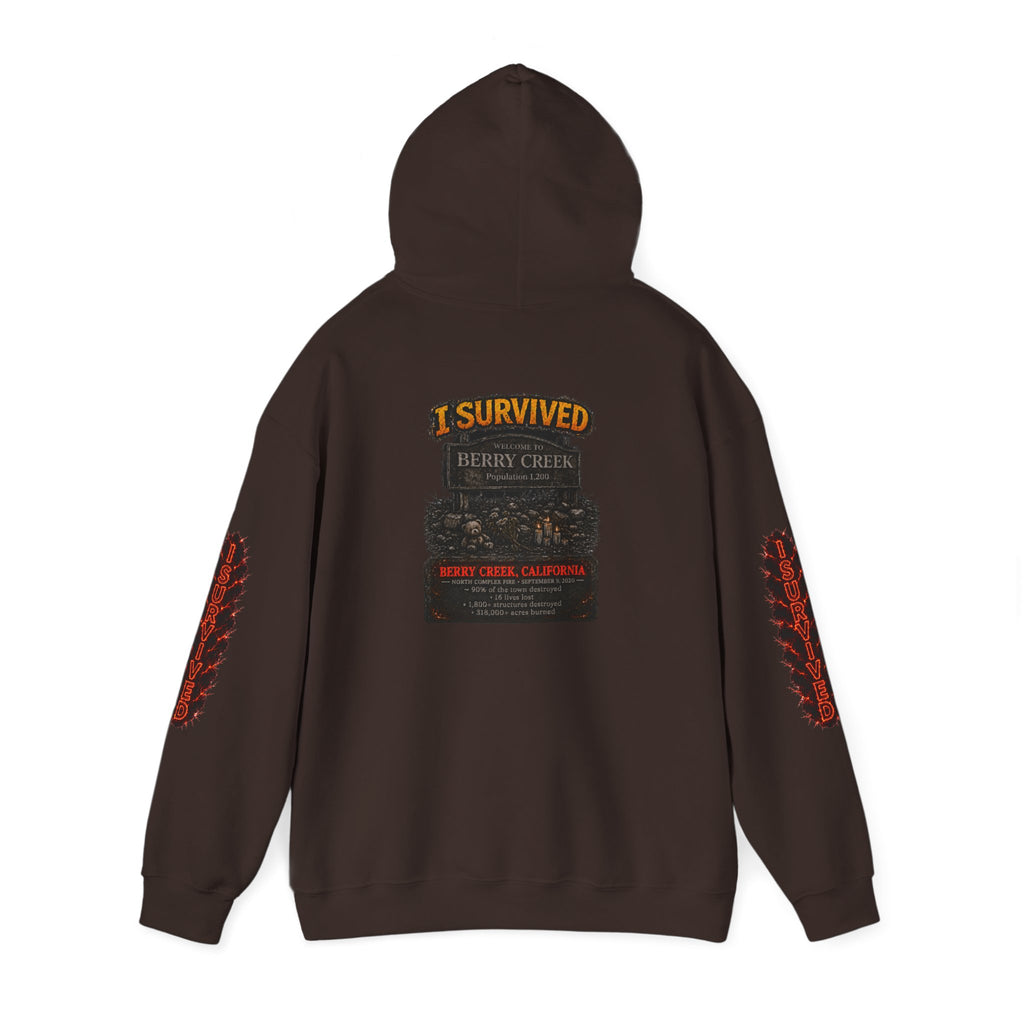 I Survived 2020 — Director's Cut S2:E1 "Berry Creek" | Wildfire Edition Memorial Hoodie Sweatshirt