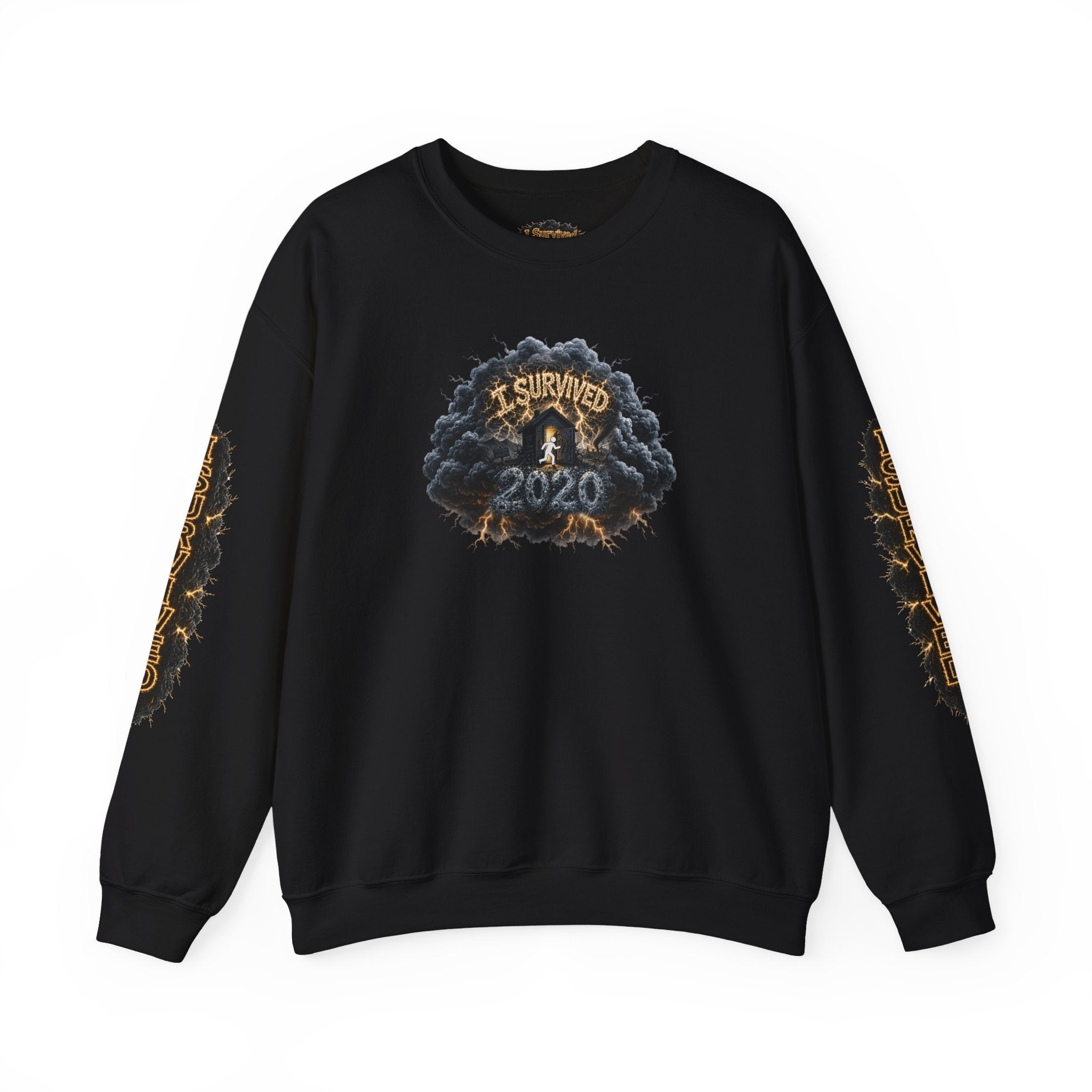 I Survived 2020 — Original PILOT Design: Director's Cut Special Edition Unisex Heavy Blend™ Crewneck Sweatshirt