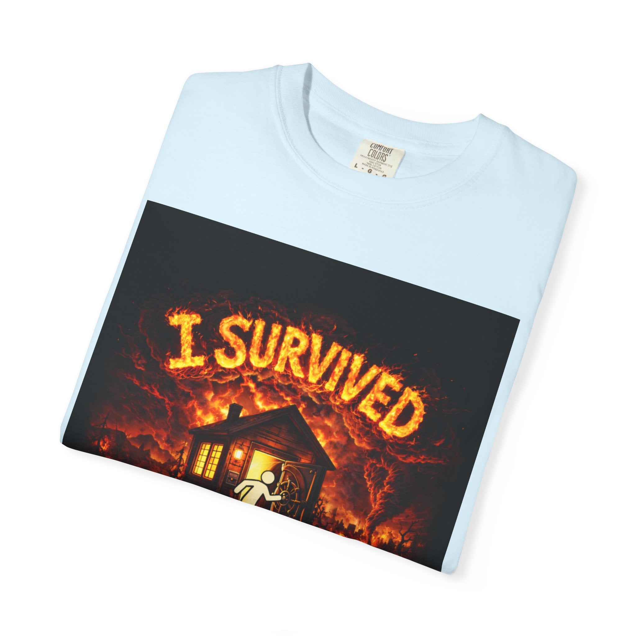 I Survived 2020 — S2:E3 "The California Wildfires" | Wildfire Edition Memorial Unisex Garment-Dyed T-shirt