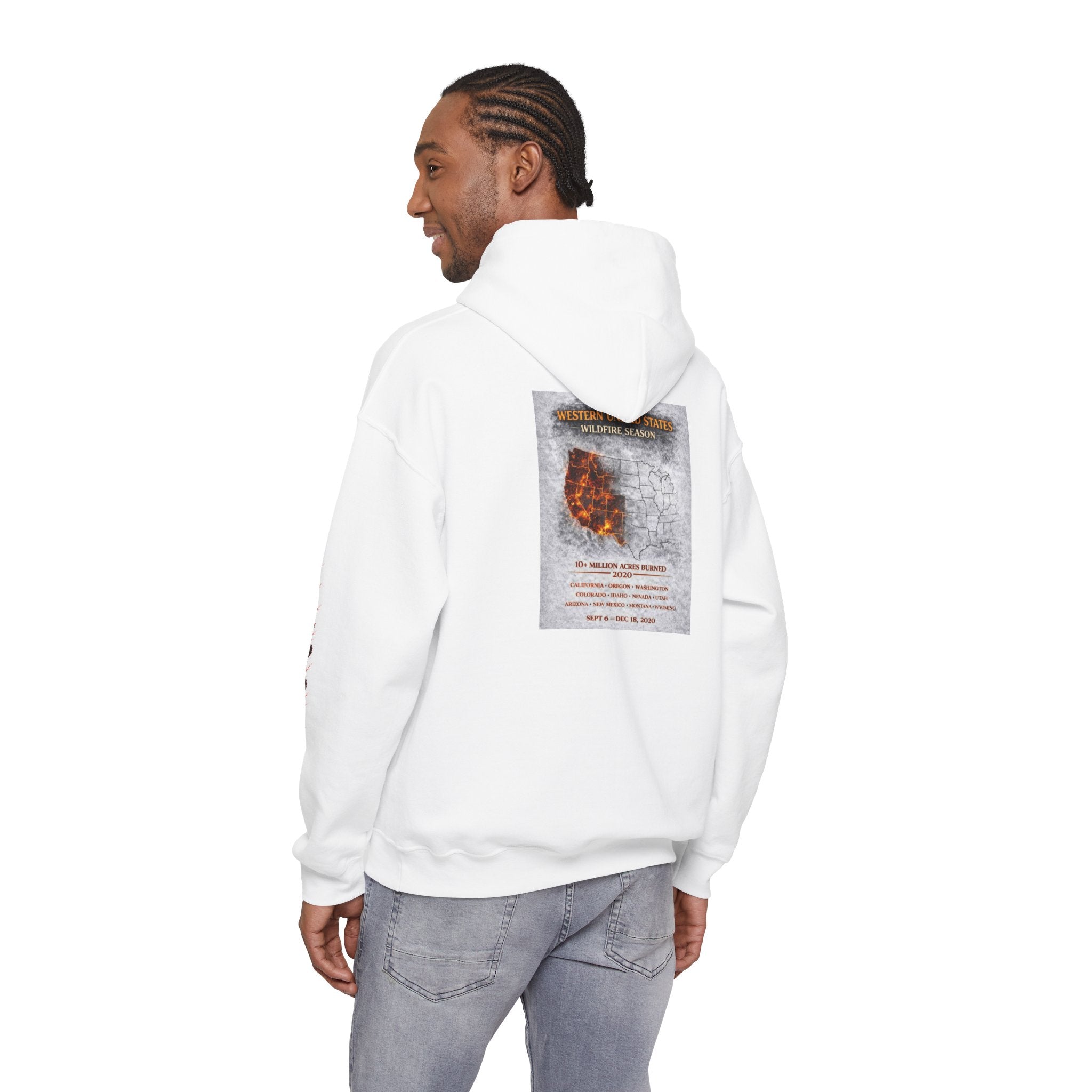 I Survived 2020 — Director's Cut S2:E4 "Western U.S. Wildfire Season" | Mid-Season Finale Pt. 1 | Wildfire Edition Memorial Hoodie Sweatshirt