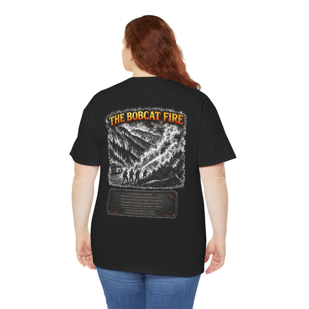 I Survived 2020 — Director's Cut S2:E2 "The Bobcat Fire" | Wildfire Edition Memorial Unisex Heavy Cotton Tee