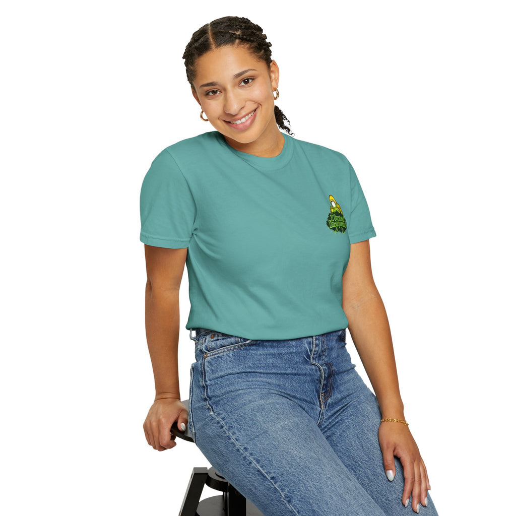I Survived 2020 — "Please Stand By" Test Pattern Toxic Signal Tee Summer Premiere Unisex Garment-Dyed T-shirt
