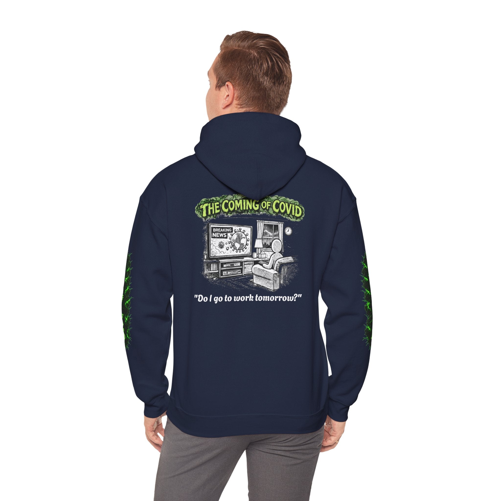 I Survived 2020 — Director's Cut S1:E2 "The Coming of COVID" | Pandemic Edition Hoodie Sweatshirt
