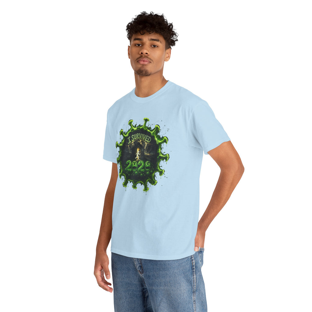 I Survived 2020 — Director's Cut S1:E3 "The Jab!" | Pandemic Edition Unisex Heavy Cotton Tee