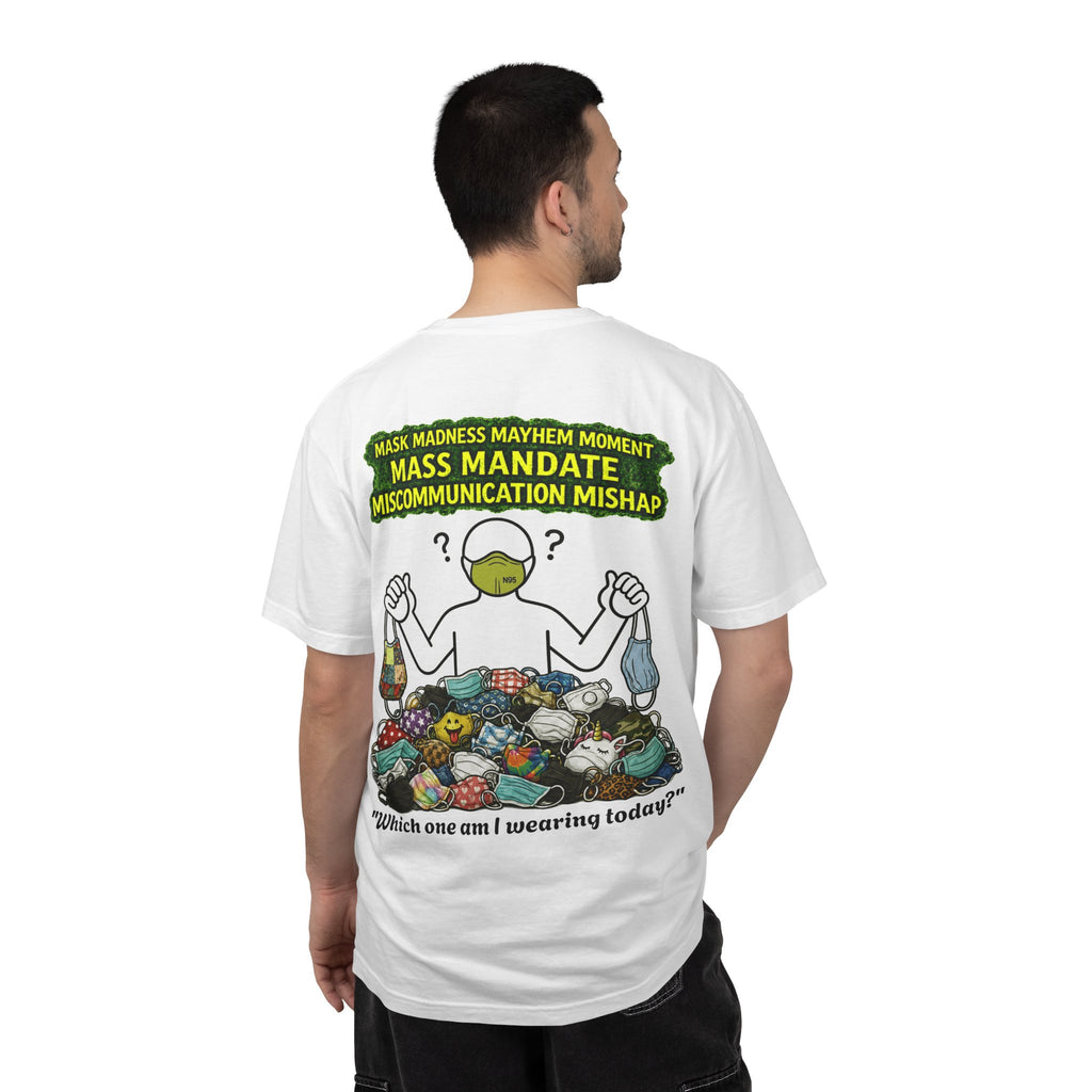 I Survived 2020 — PANDEMIC S1:E4: "Mask Madness" Unisex Garment-Dyed T-shirt