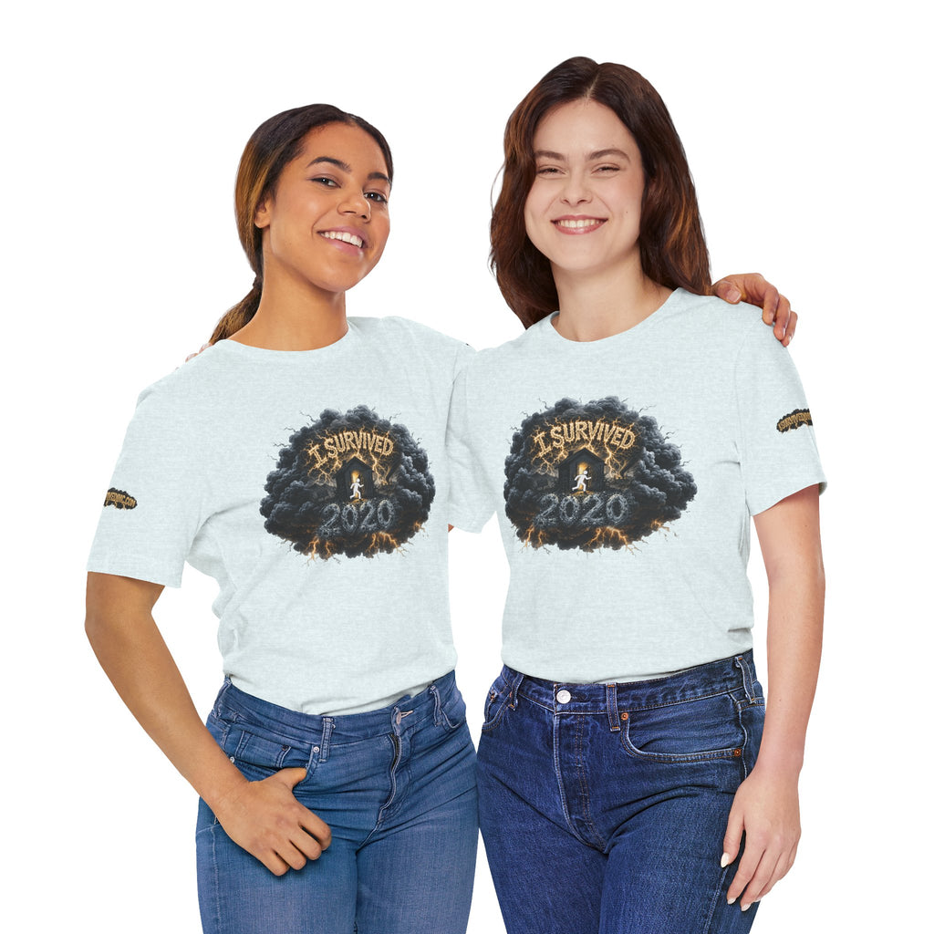 I Survived 2020 — Director's Cut Original Design Teaser Tee | Season 1 Premiere Drop Unisex Jersey Short Sleeve Tee