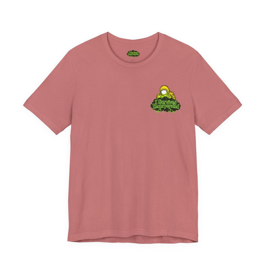I Survived 2020 — "Please Stand By" Test Pattern Toxic Signal Tee Summer Premiere Unisex Jersey Short Sleeve Tee