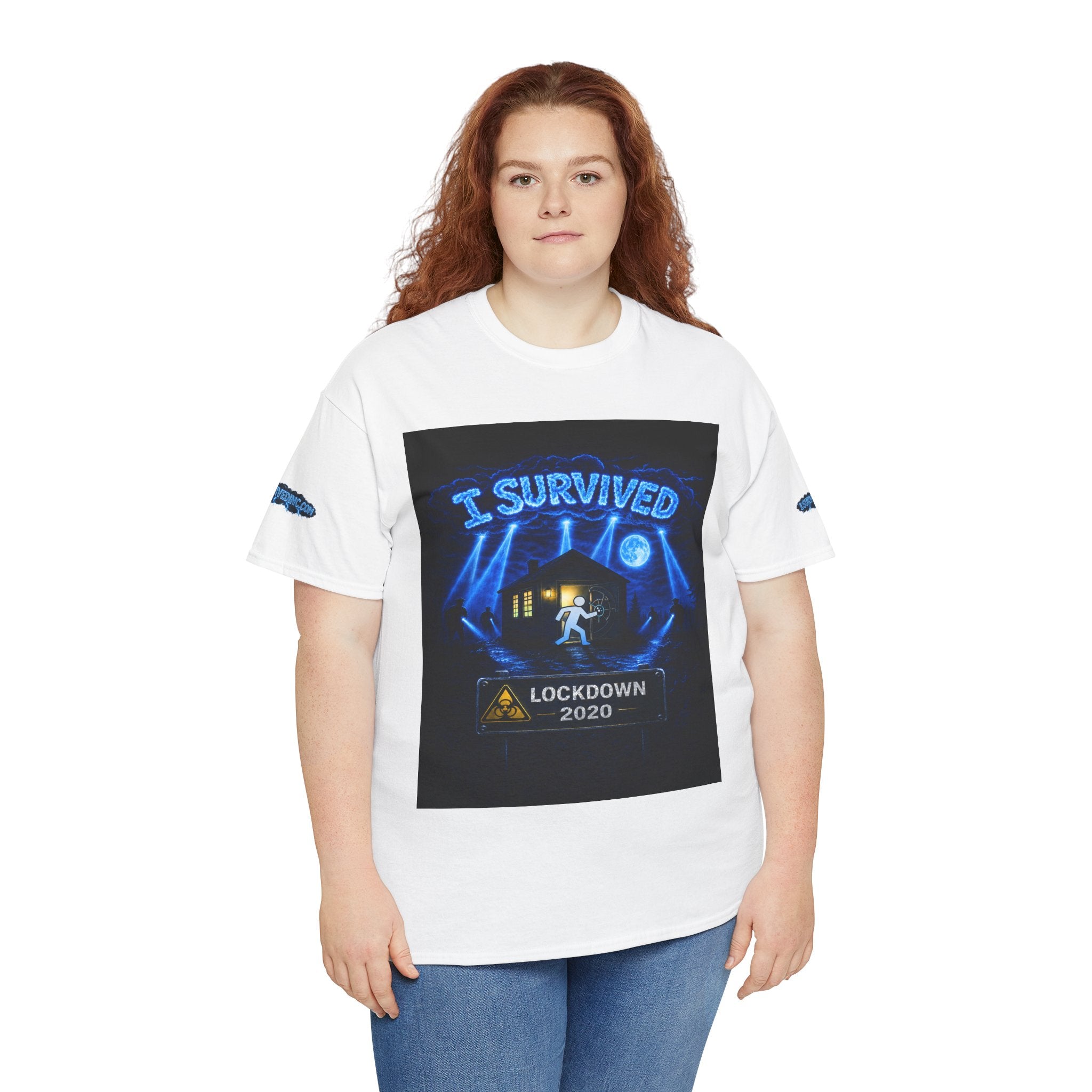 I Survived 2020 — S3:E2 "Dating Under Lockdown" | Lockdown Edition Documentary Unisex Heavy Cotton Tee (SPECIAL EDITION)