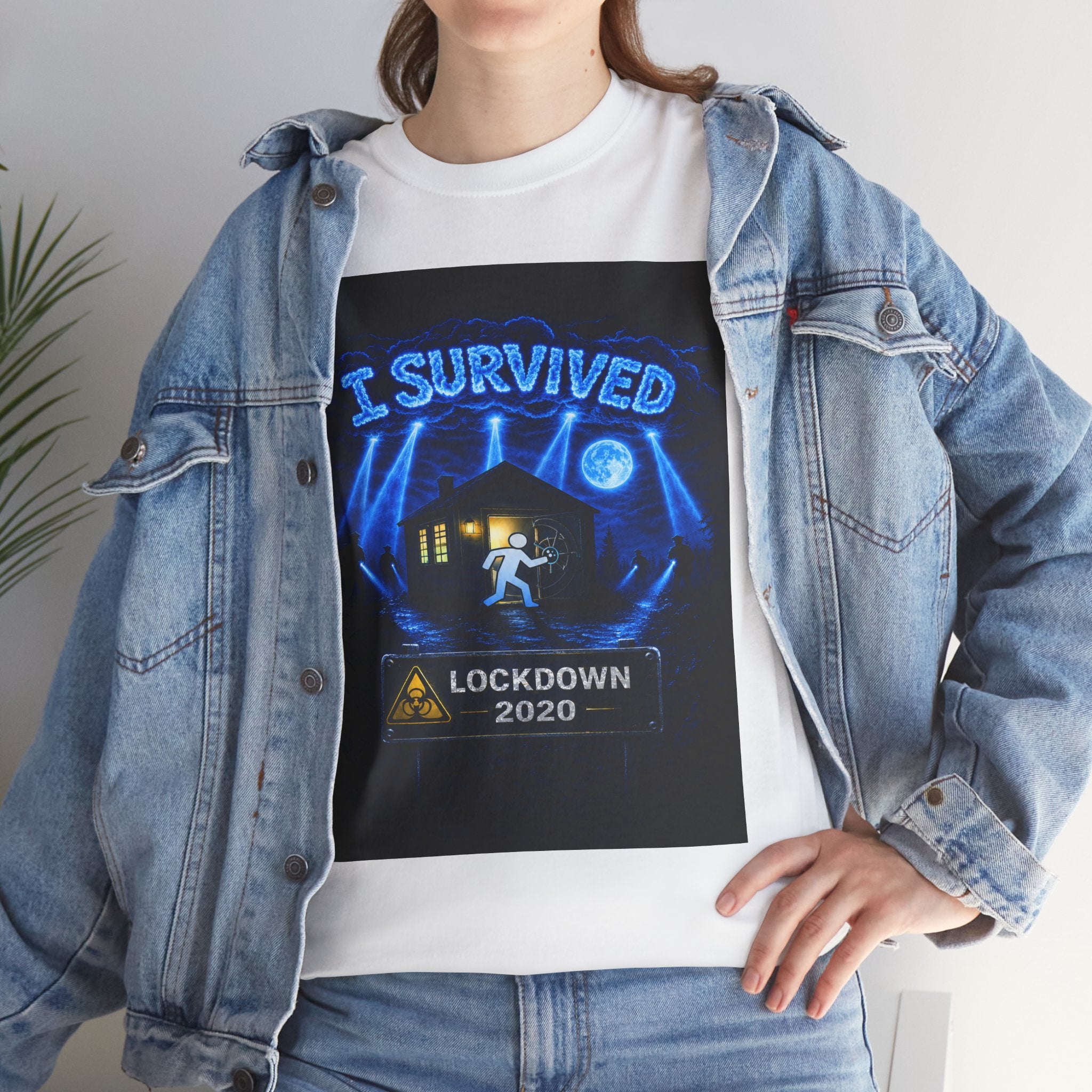 I Survived 2020 — S3:E2 "Dating Under Lockdown" | Lockdown Edition Documentary Unisex Heavy Cotton Tee (SPECIAL EDITION)