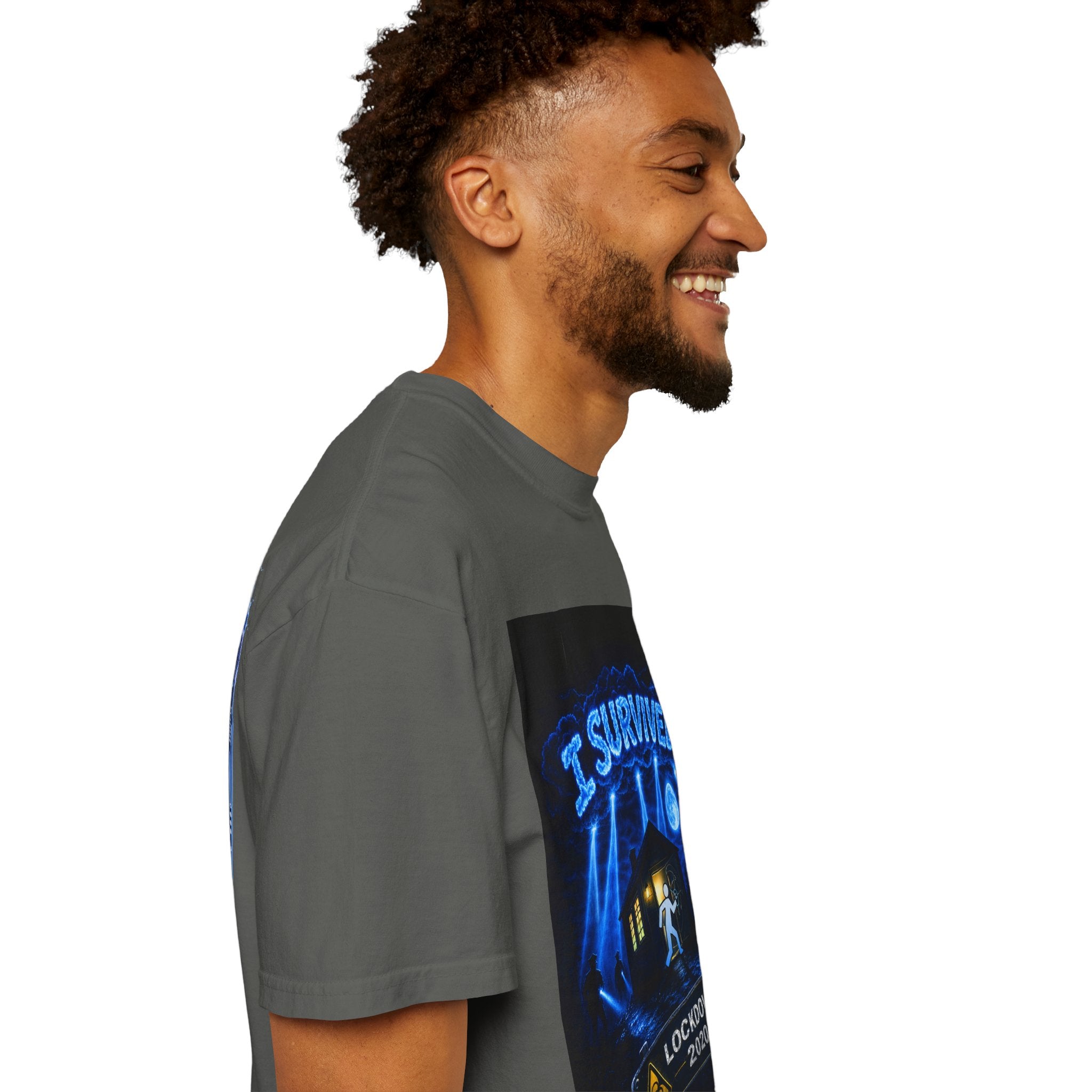 I Survived 2020 — LOCKDOWN S3:E2: "Dating Under Lockdown" Unisex Garment-Dyed T-shirt